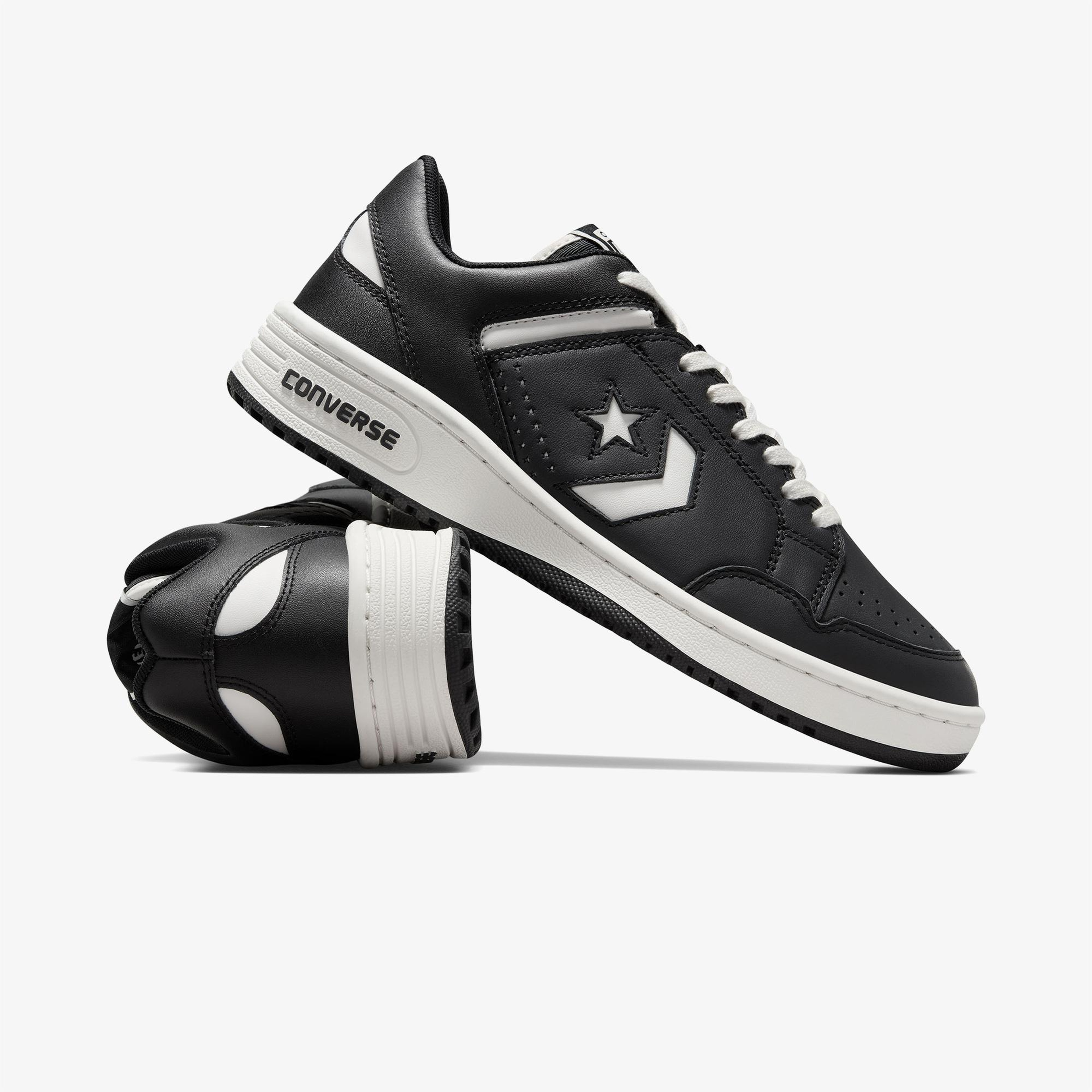 Converse Weapon Unisex Siyah Deri Sneaker
