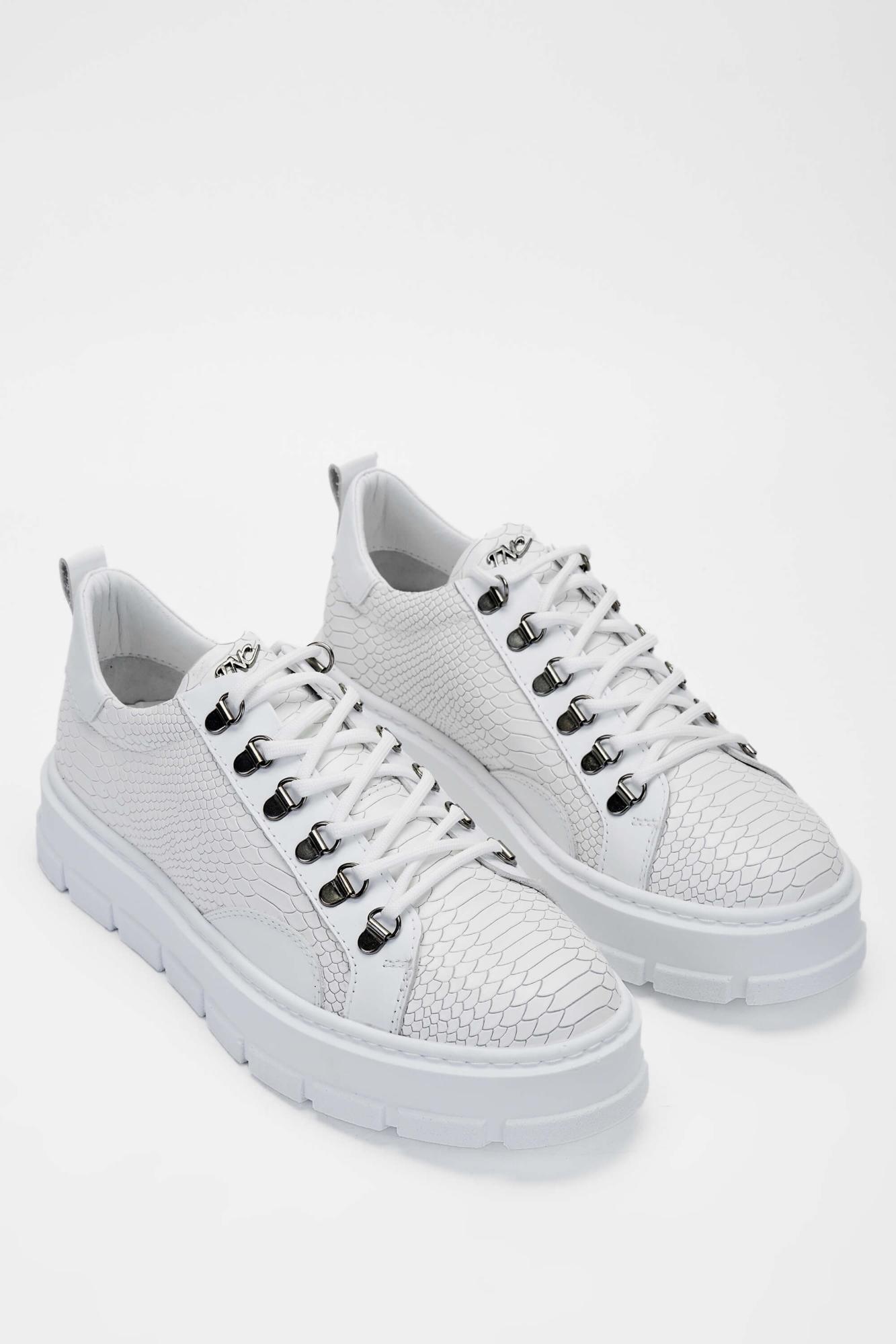 Tamer Tanca Erkek Hakiki Deri Beyaz Sneakers & Spor Ayakkabı