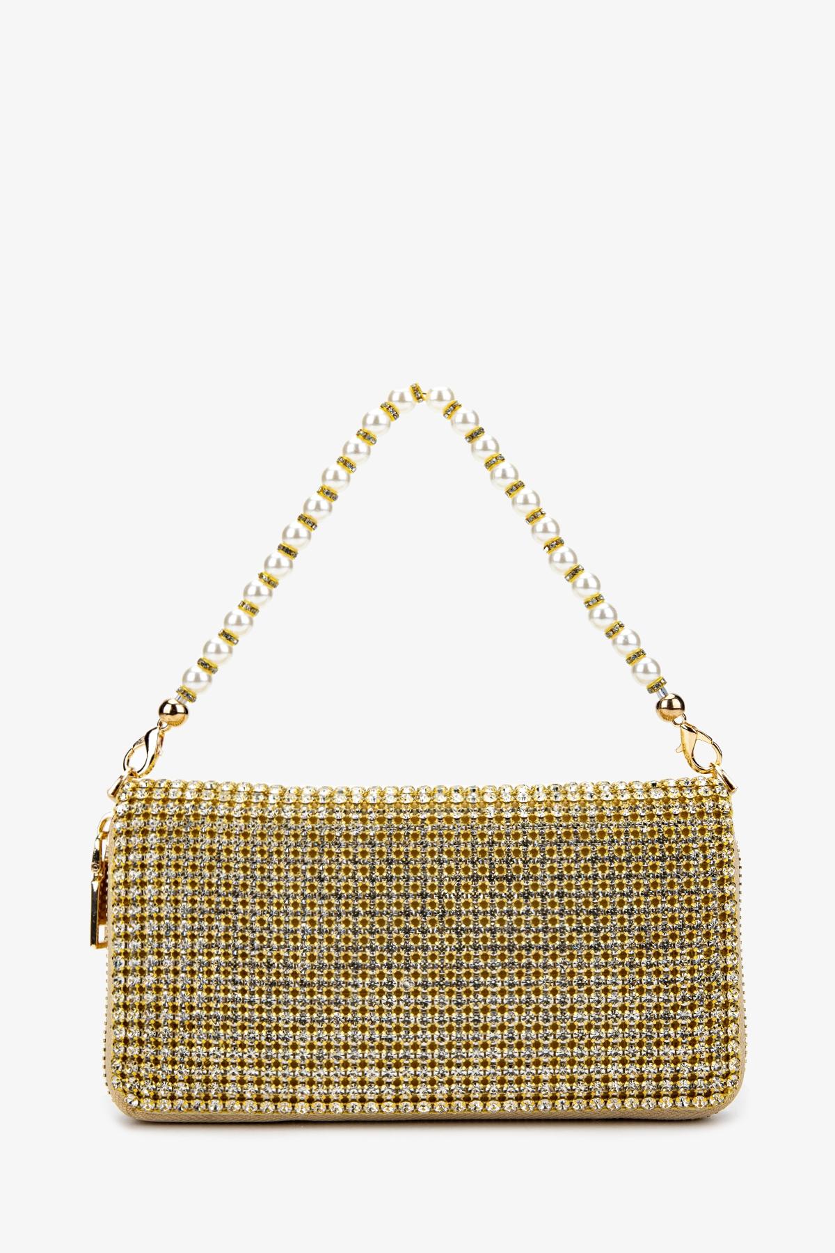 Valmenti Kadın Suni Deri Gold Omuz Çanta