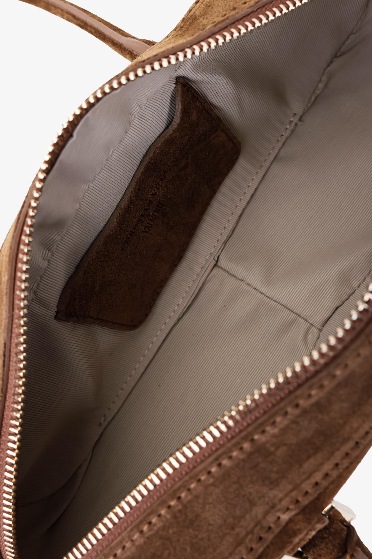 Valmenti Kadın Hakiki Deri Taba Omuz Çanta