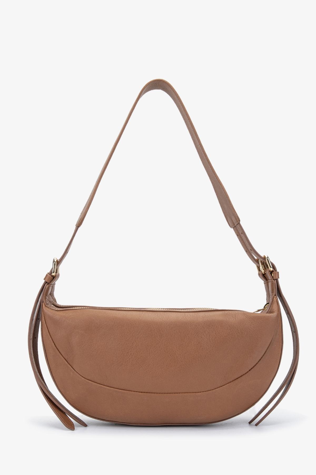 Valmenti Kadın Hakiki Deri Taba Deri Omuz Çanta