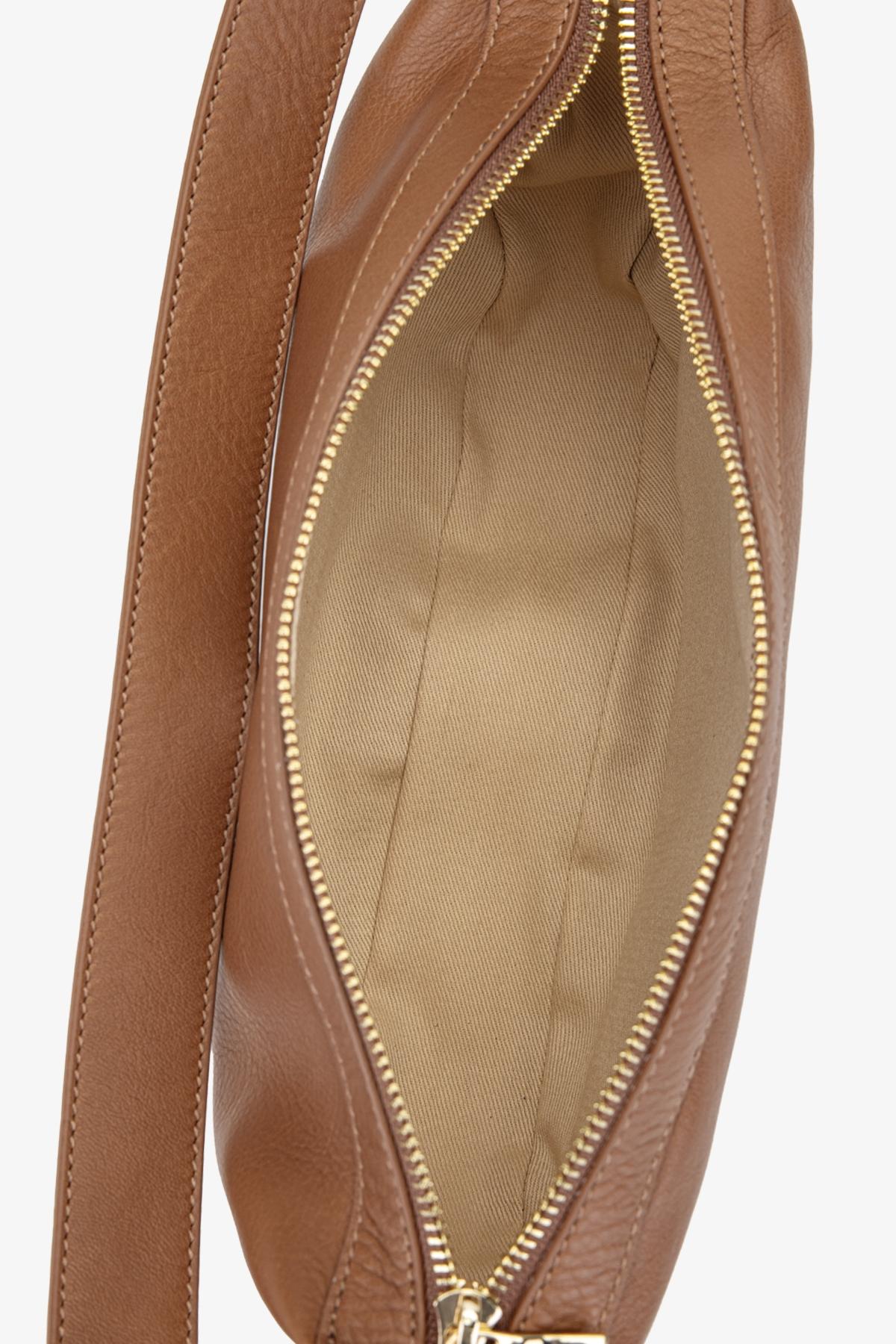 Valmenti Kadın Hakiki Deri Taba Deri Omuz Çanta