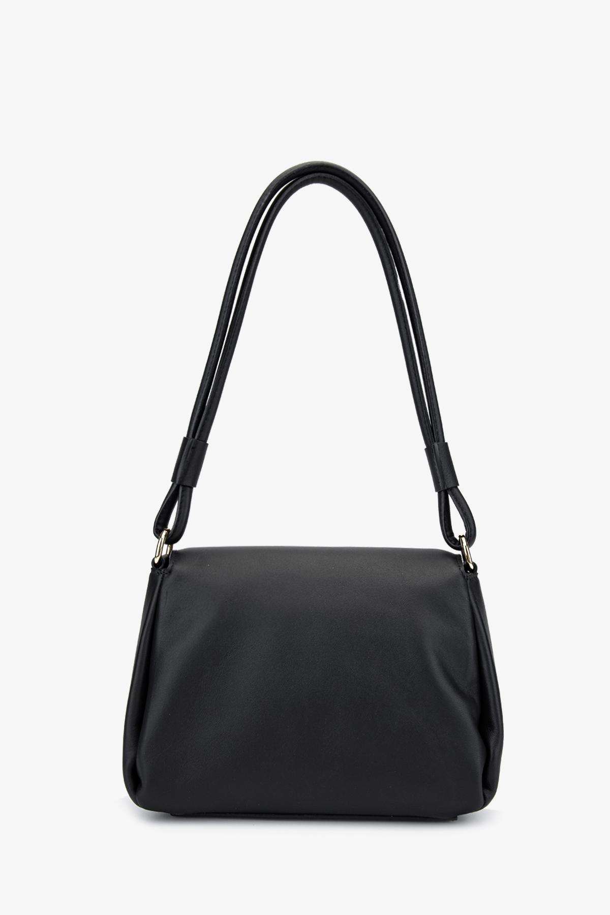 Valmenti Kadın Hakiki Deri Siyah Omuz Çanta