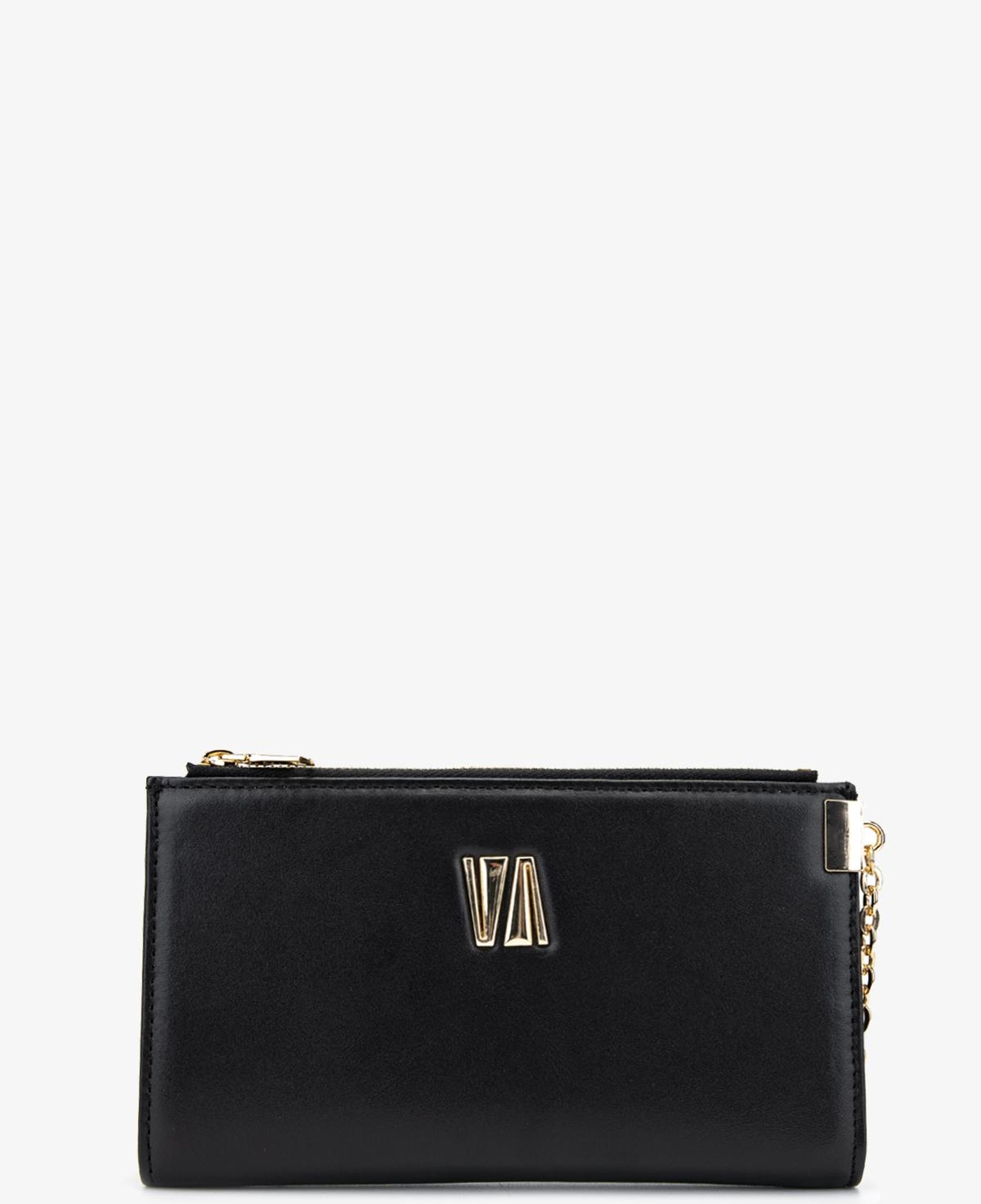 Valmenti Kadın Hakiki Deri Siyah El Çantası