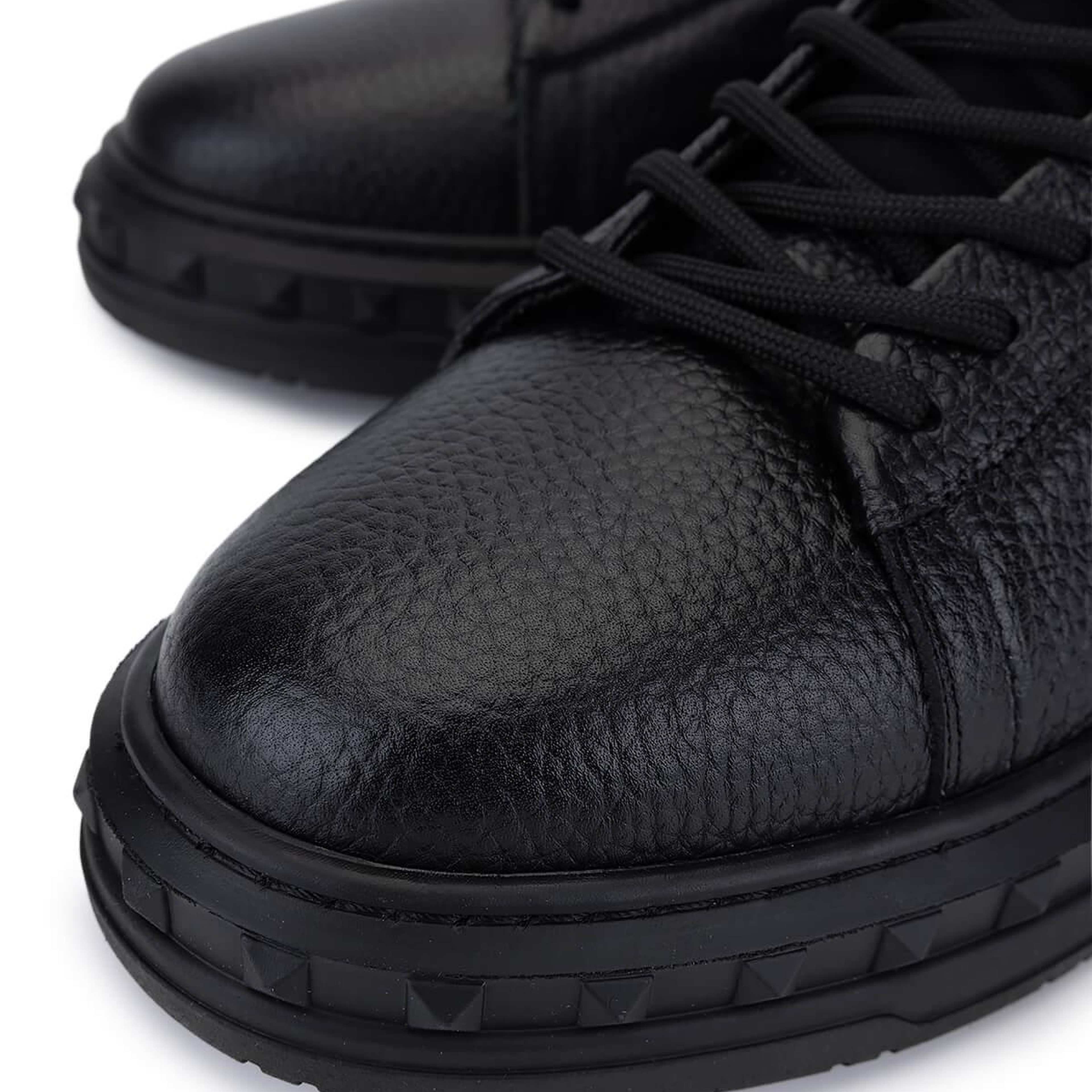 Tamer Tanca Erkek Siyah Deri Sneakers & Spor Ayakkabı