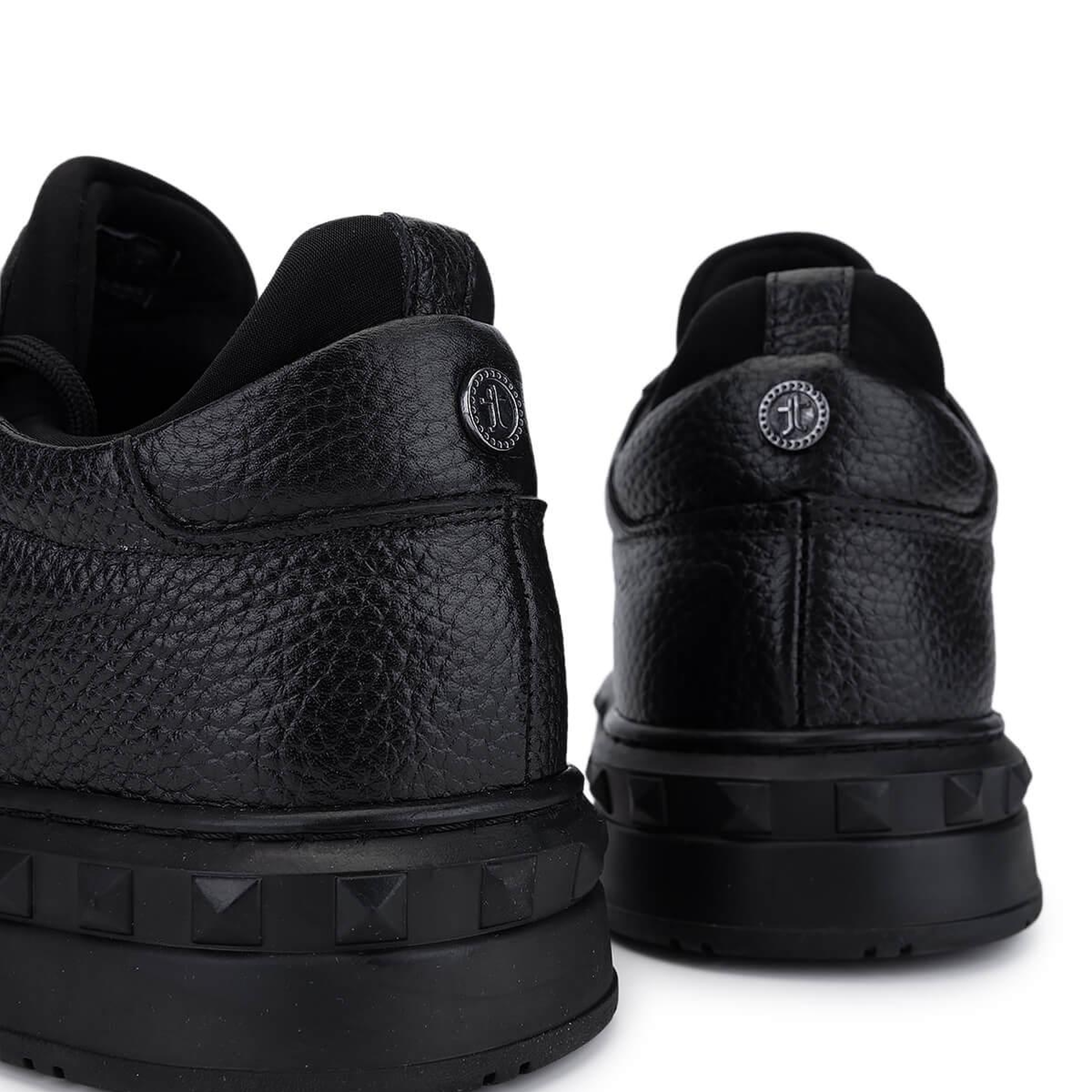 Tamer Tanca Erkek Siyah Deri Sneakers & Spor Ayakkabı