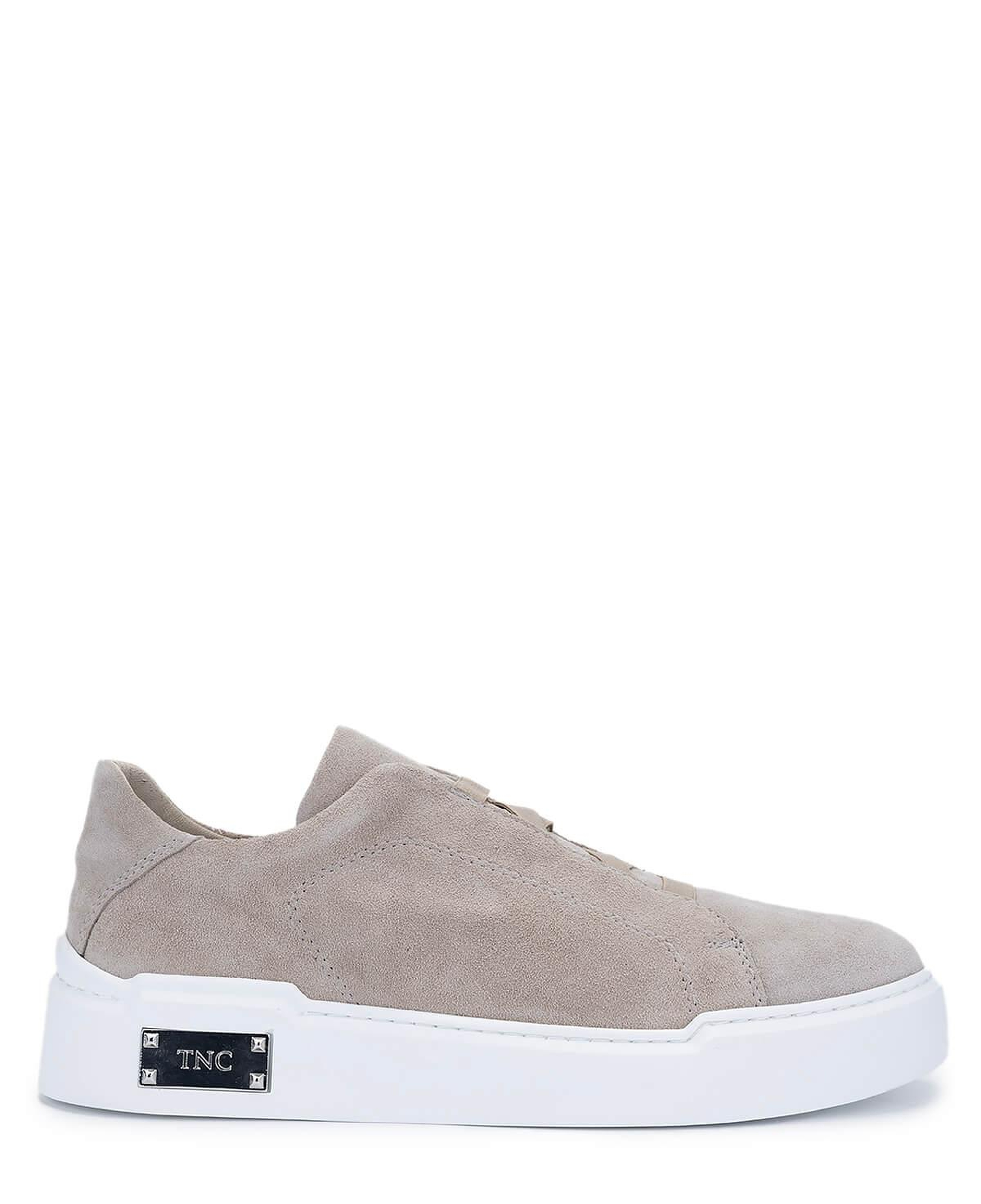 Tamer Tanca Erkek Hakiki Deri Bej Süet Sneakers & Spor Ayakkabı