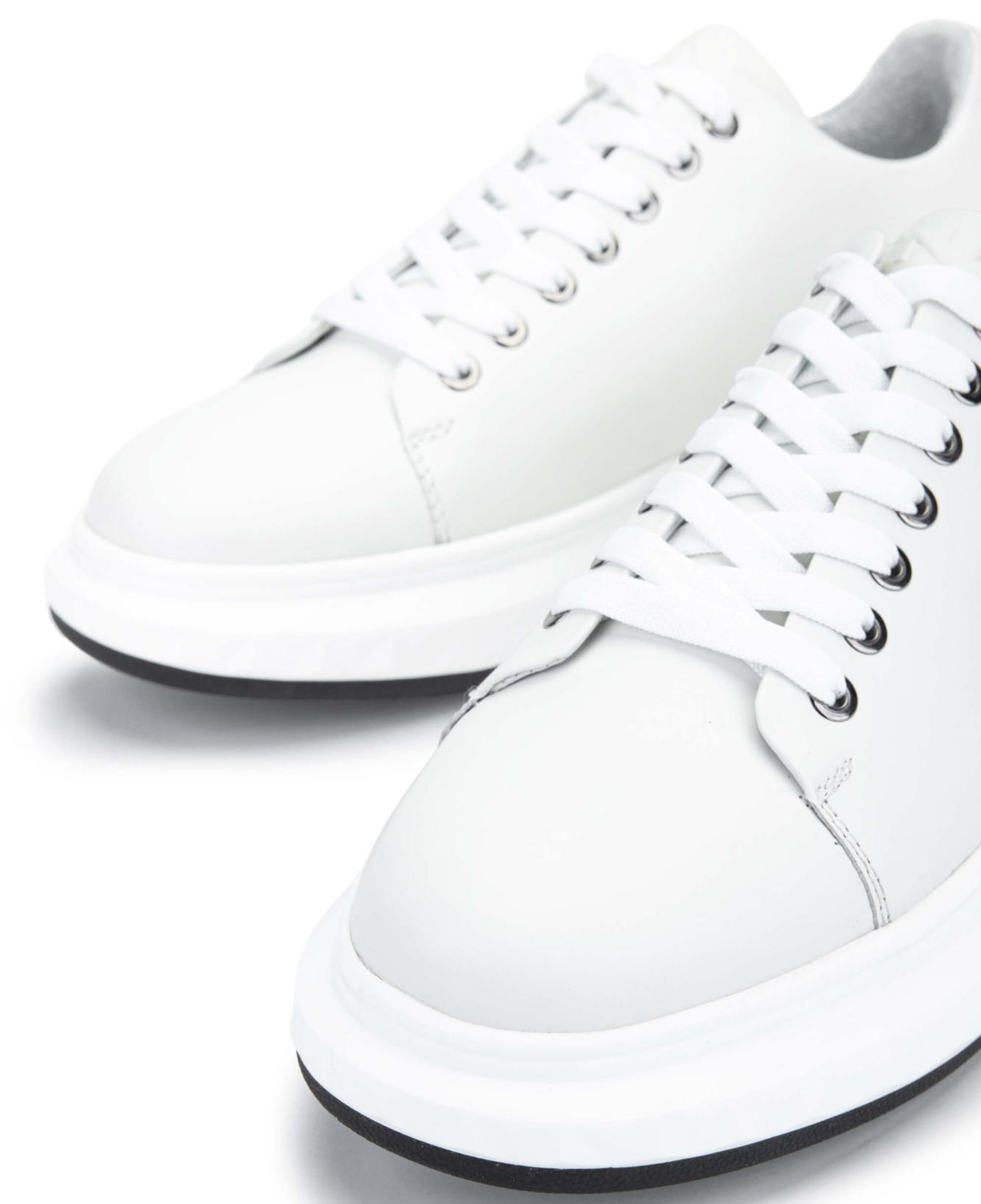 Tamer Tanca Erkek Hakiki Deri Beyaz Sneakers & Spor Ayakkabı