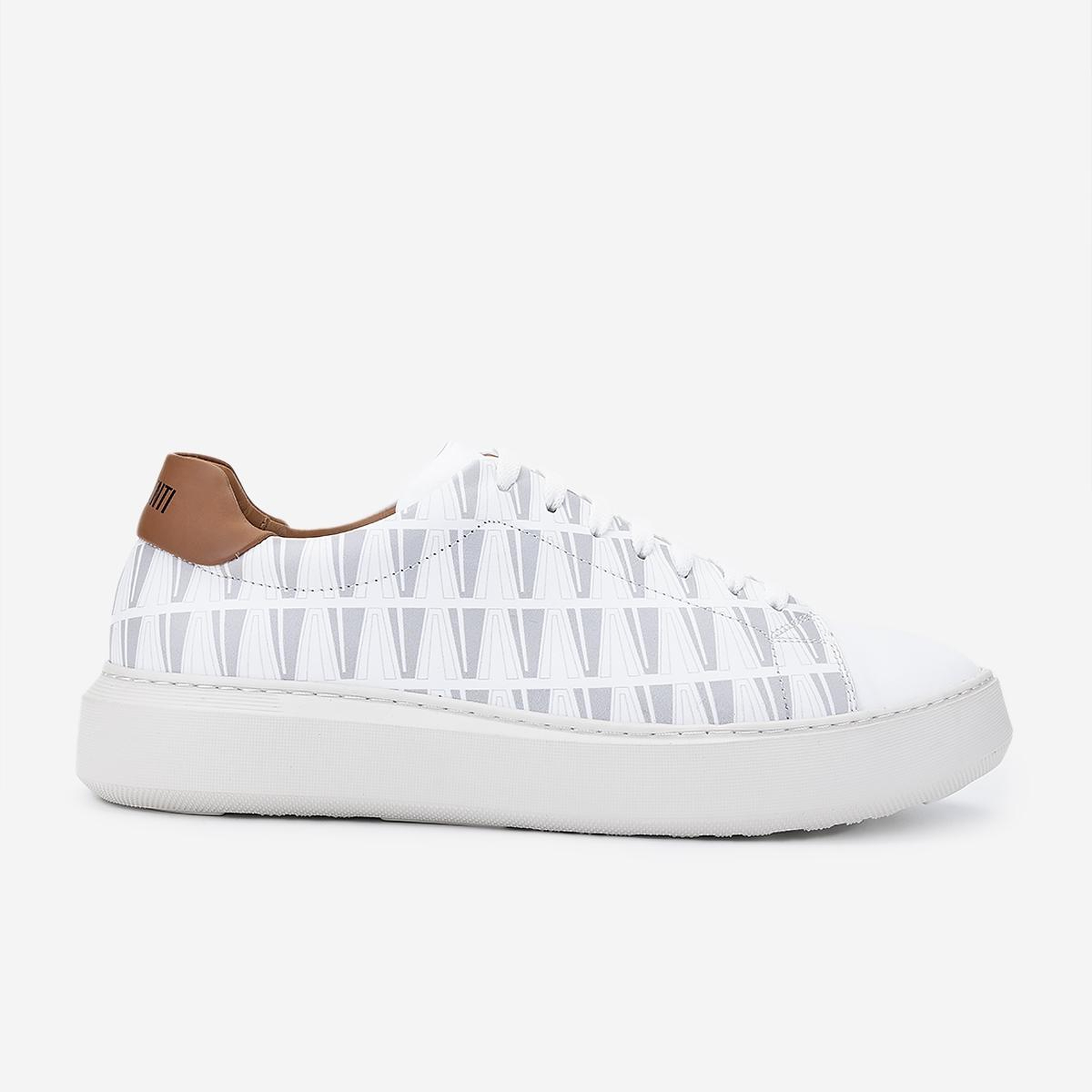 Valmenti Erkek Hakiki Deri Beyaz Sneakers & Spor Ayakkabı