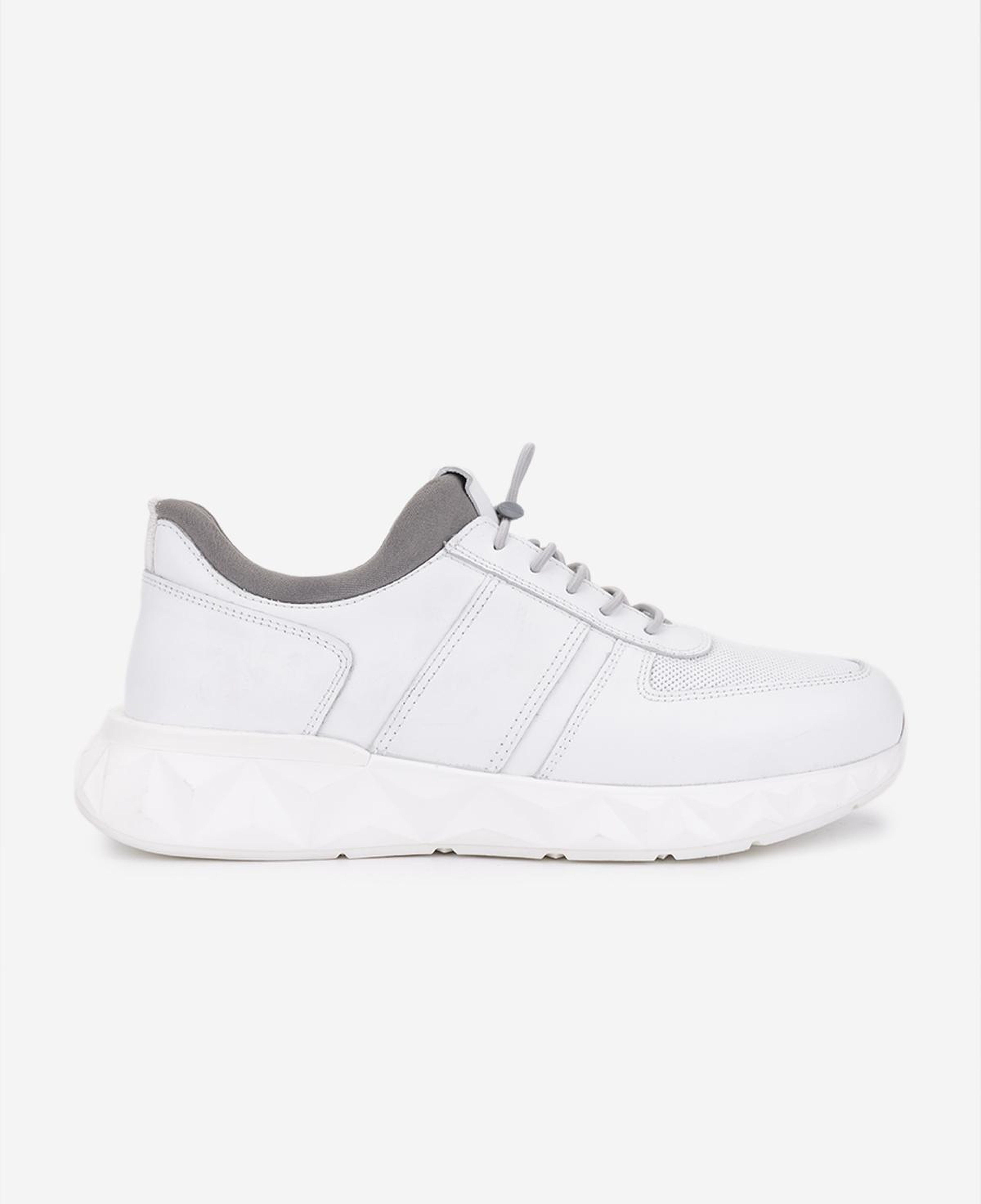 Valmenti Erkek Hakiki Deri Beyaz Sneakers & Spor Ayakkabı