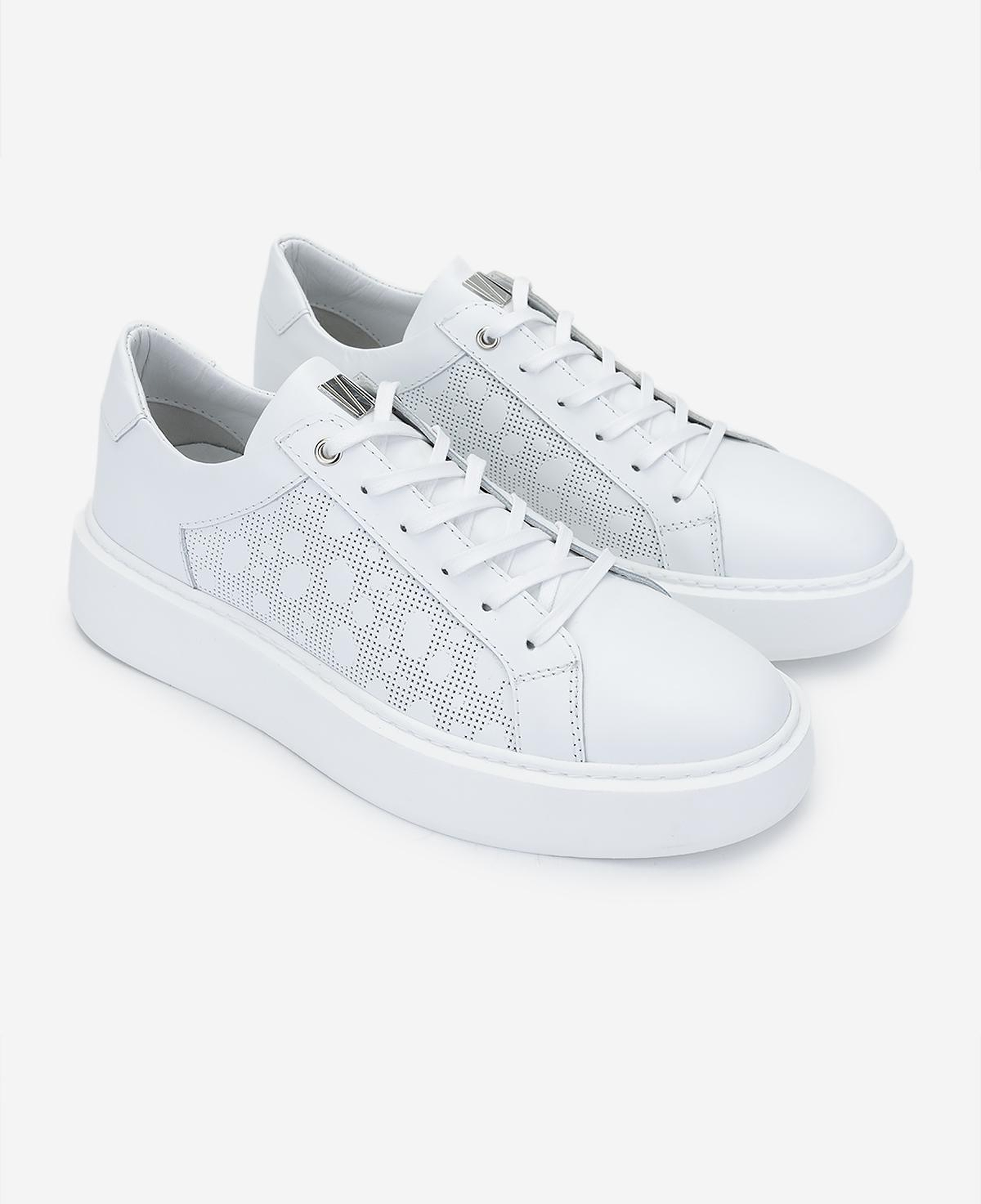 Valmenti Erkek Hakiki Deri Beyaz Sneakers & Spor Ayakkabı