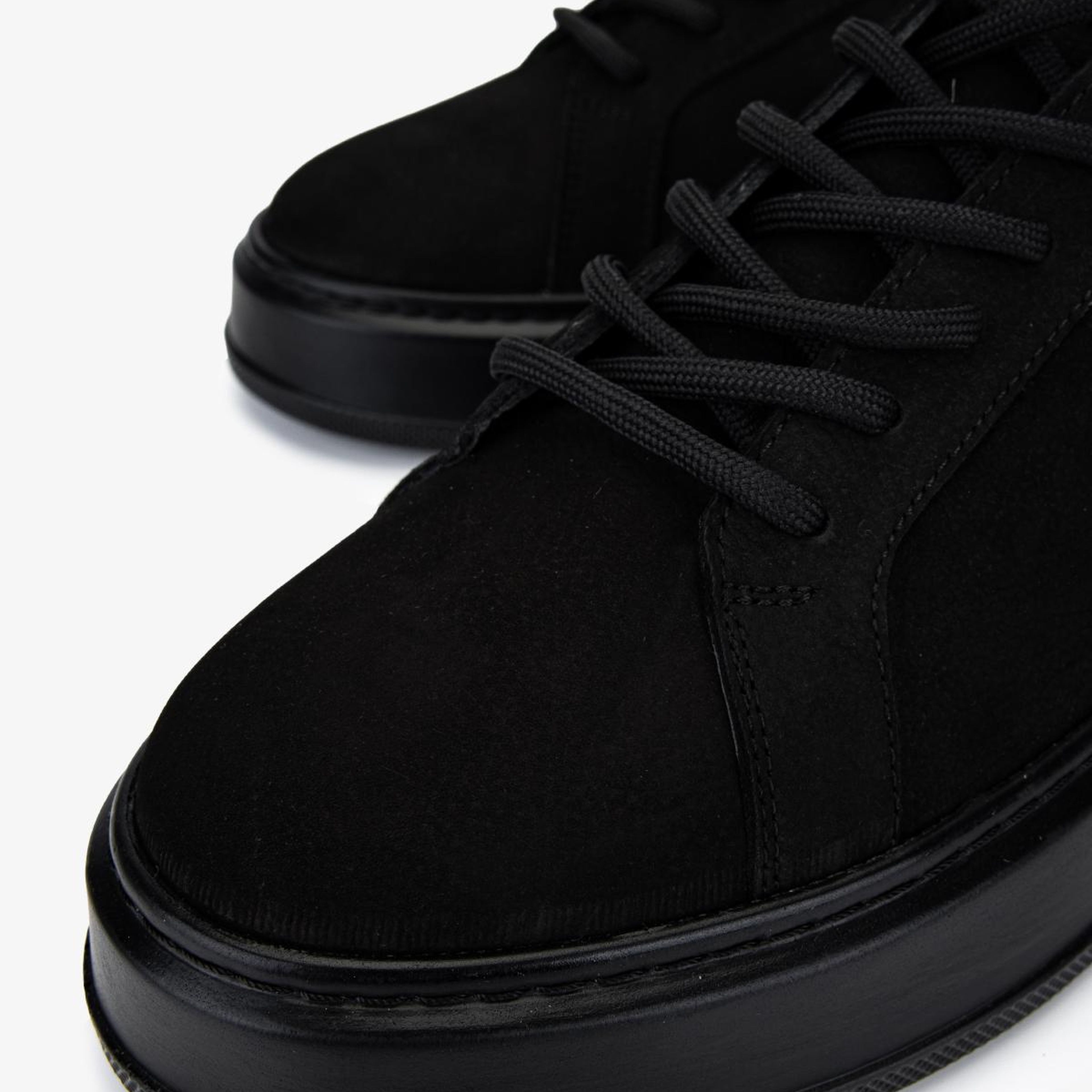 Valmenti Erkek Hakiki Deri Siyah Sneakers & Spor Ayakkabı