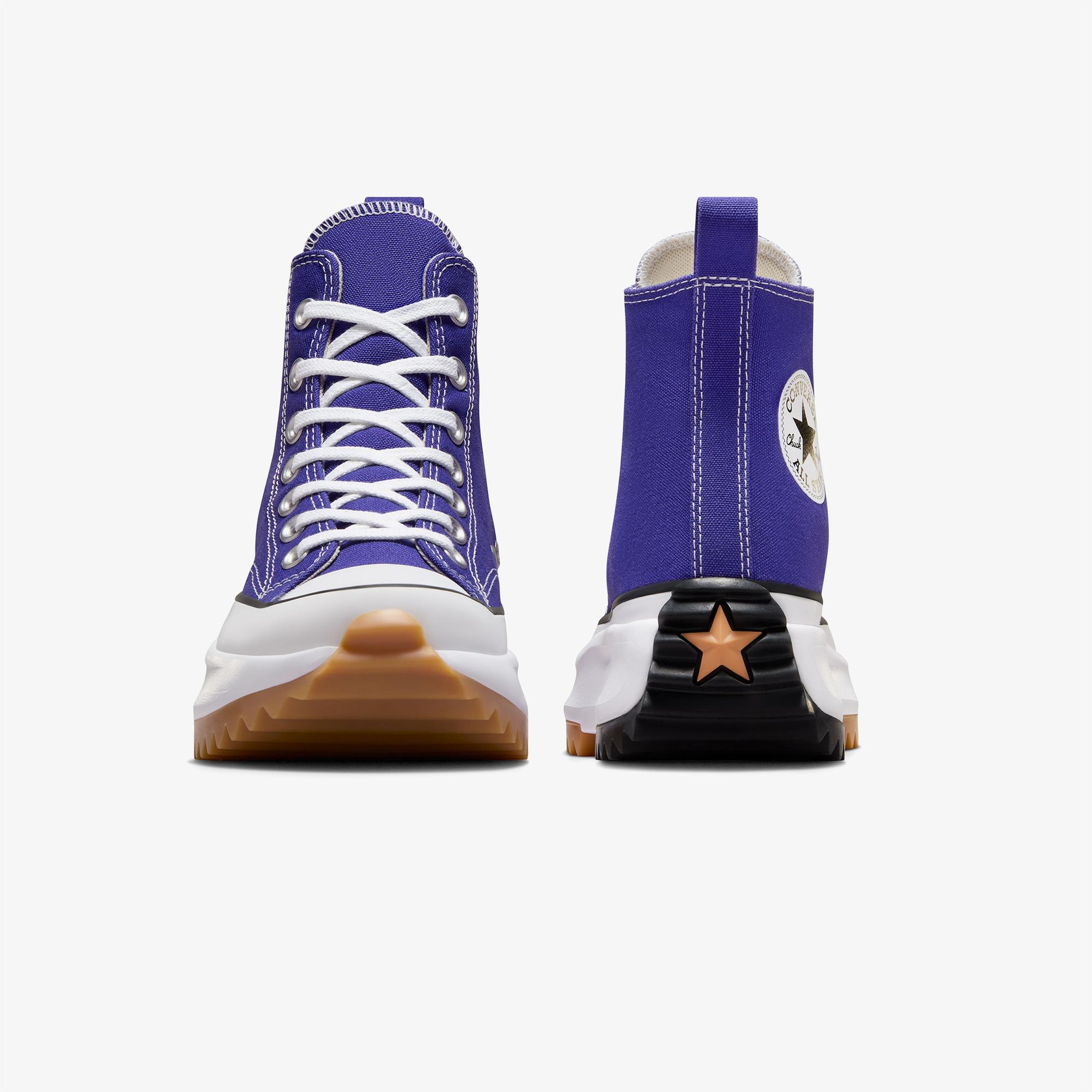 Converse Run Star Hike Unisex Mor Platform Sneaker