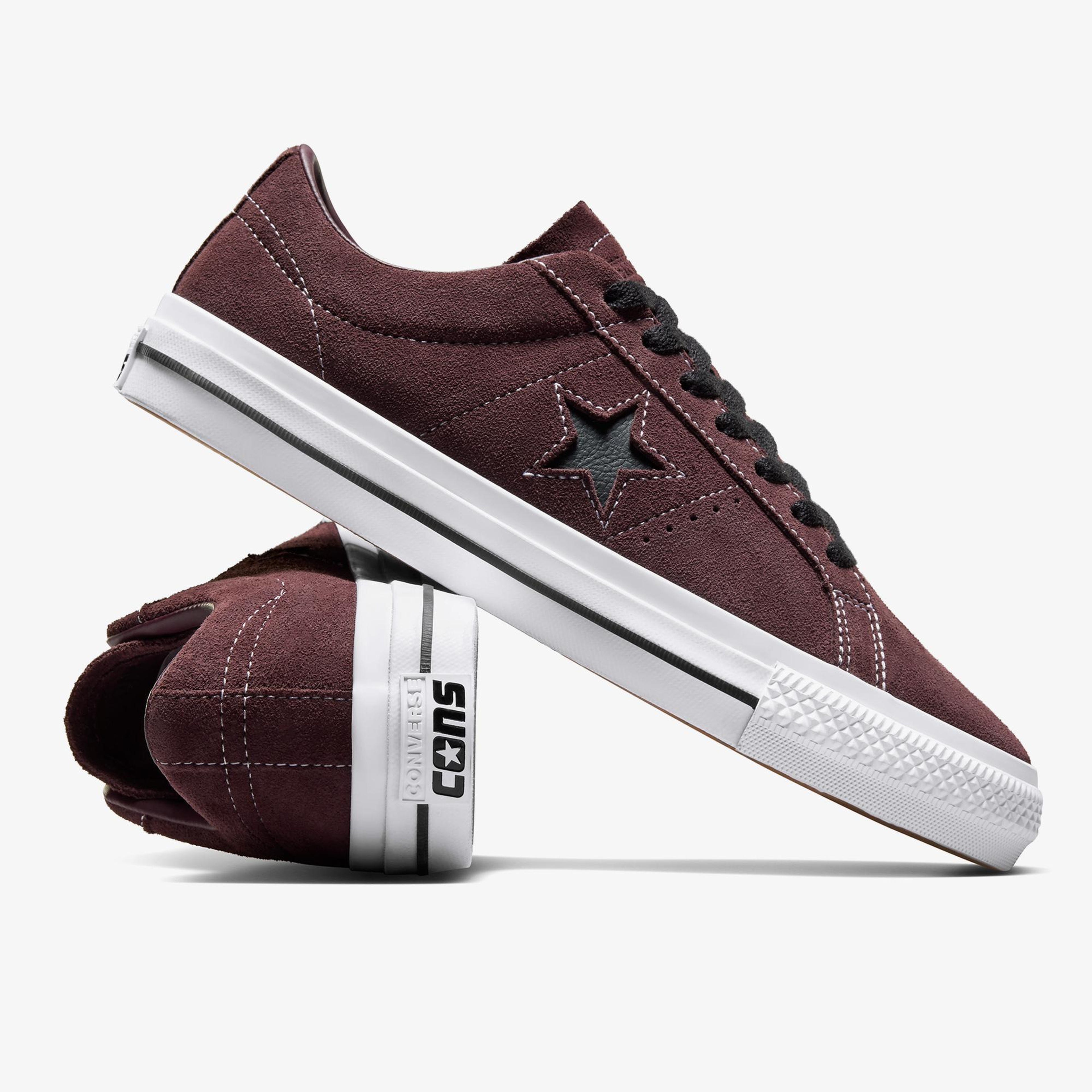 Converse One Star Pro Unisex Kahverengi Süet Sneaker