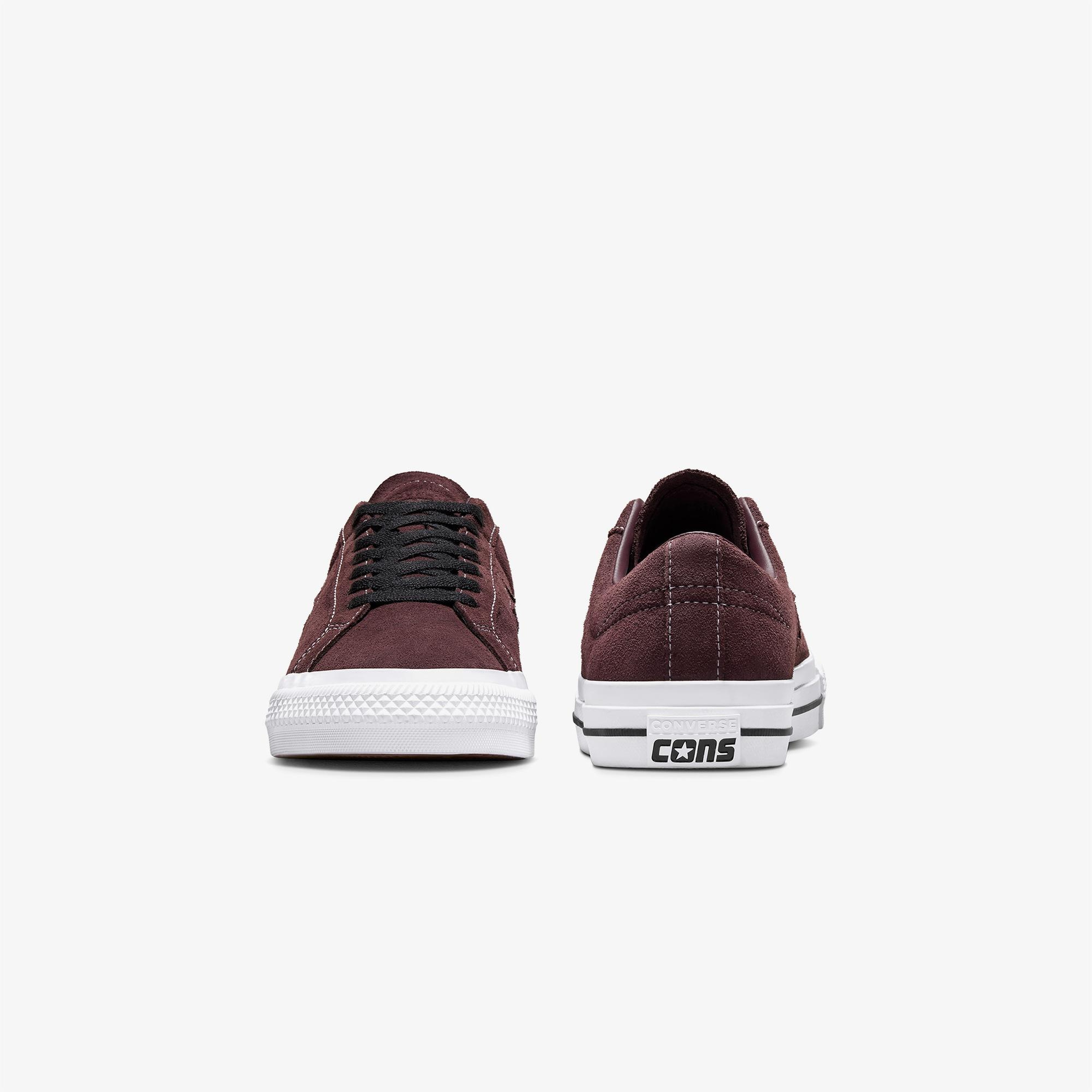 Converse One Star Pro Unisex Kahverengi Süet Sneaker