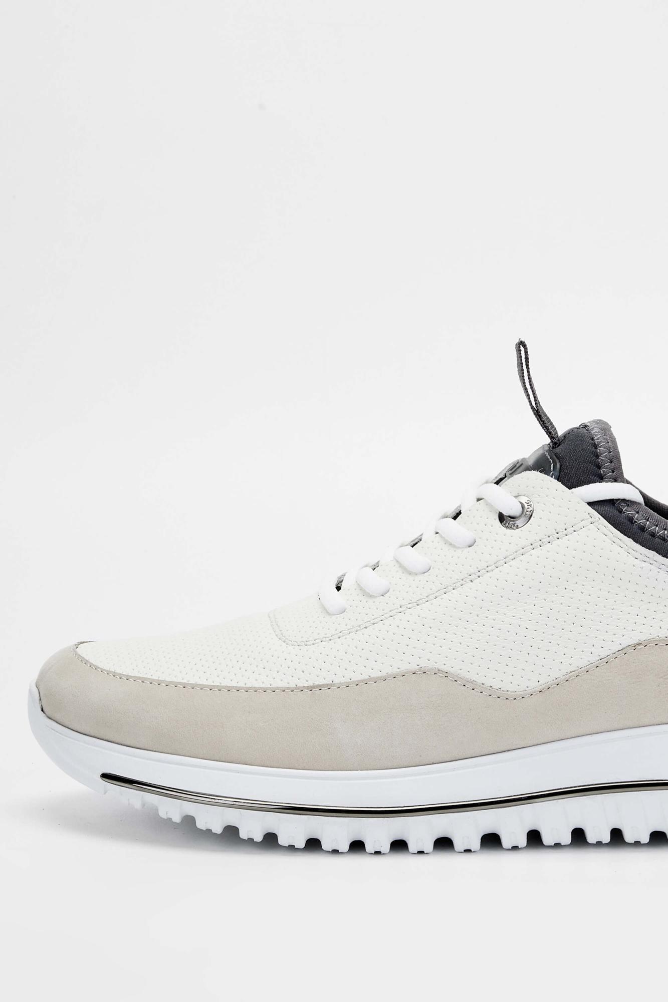 Tamer Tanca Erkek Hakiki Deri Beyaz Sneakers & Spor Ayakkabı