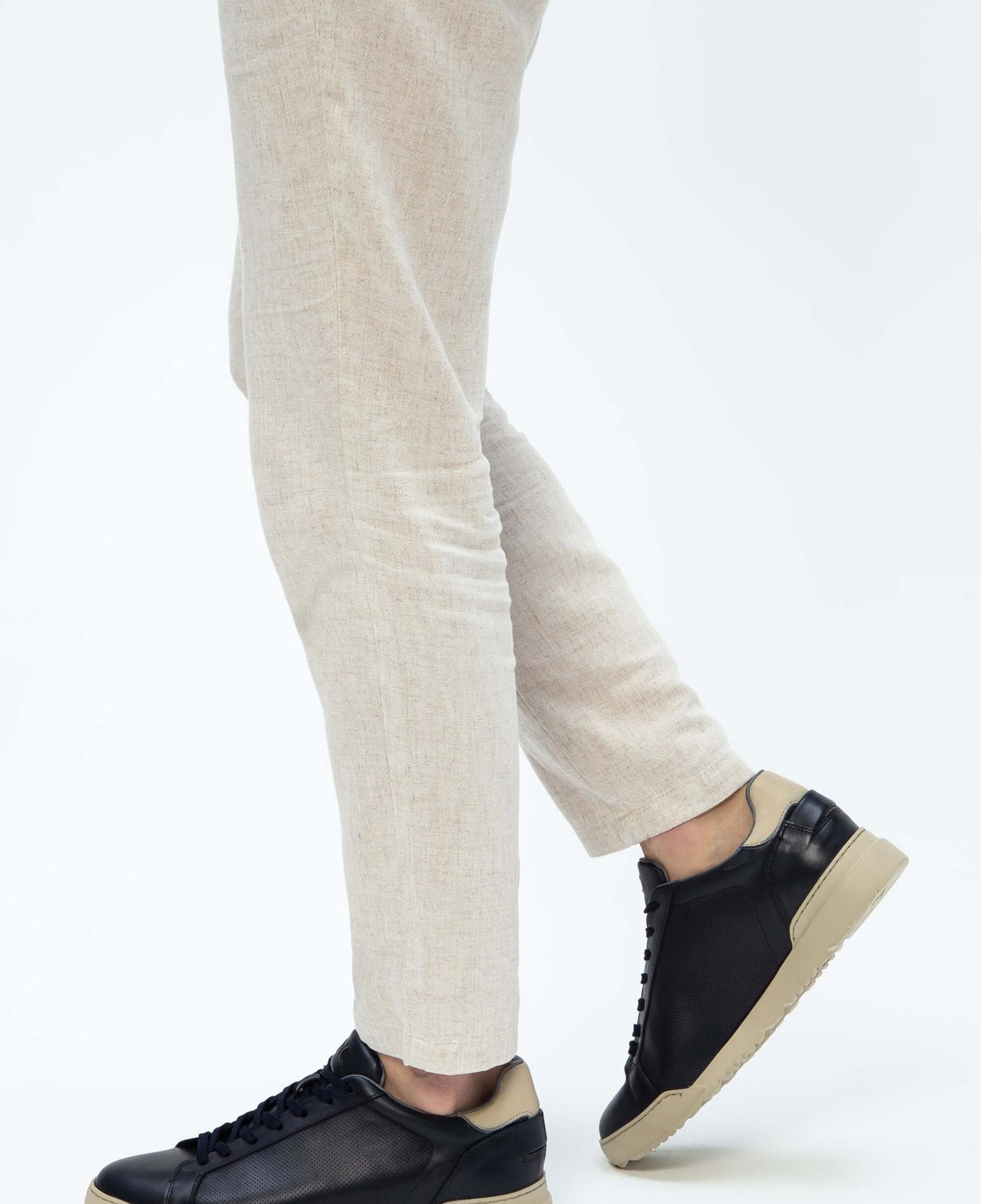 Tamer Tanca Erkek Hakiki Deri Lacivert Sneakers & Spor Ayakkabı