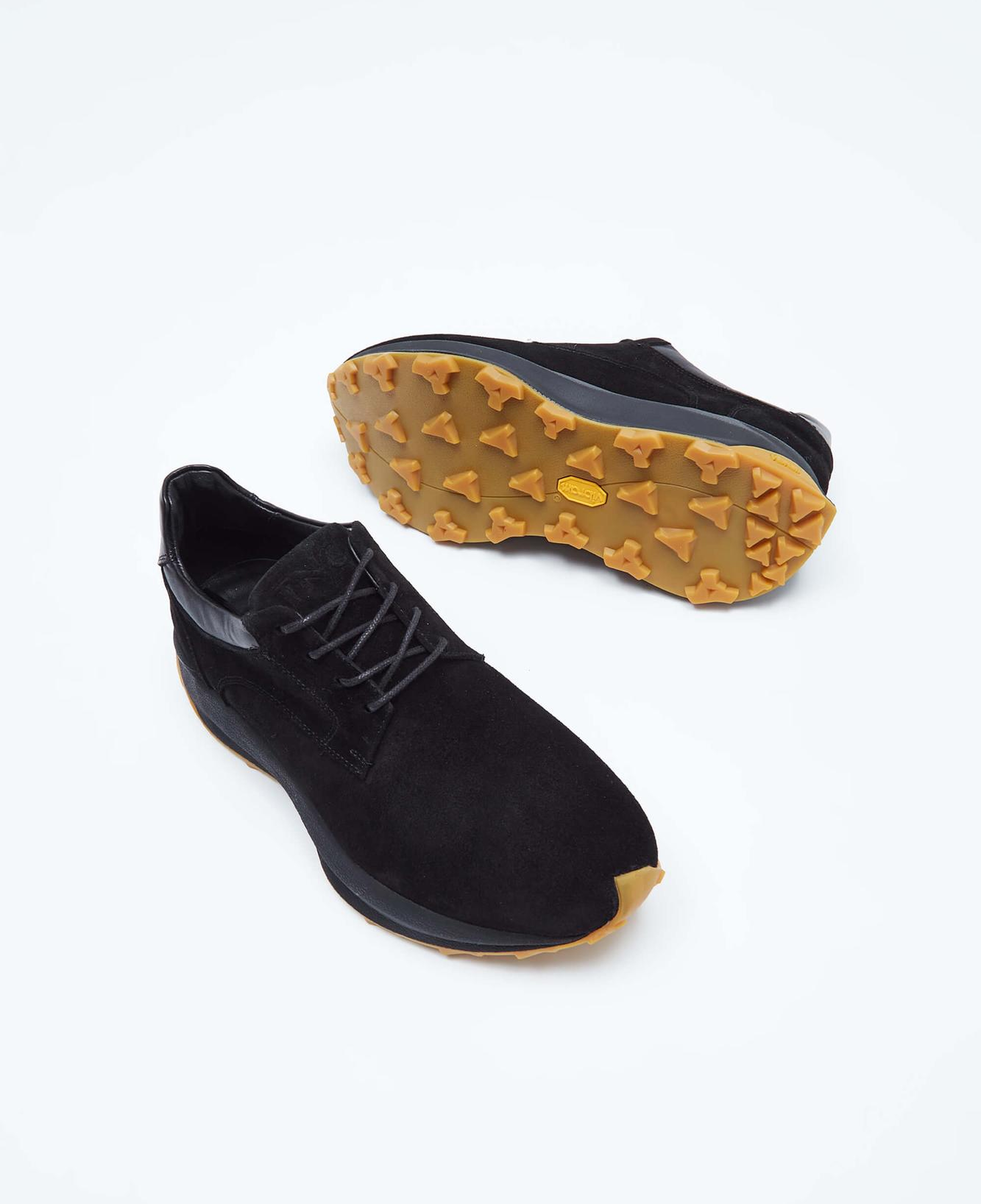 Tamer Tanca Erkek Hakiki Deri Siyah Sneakers & Spor Ayakkabı