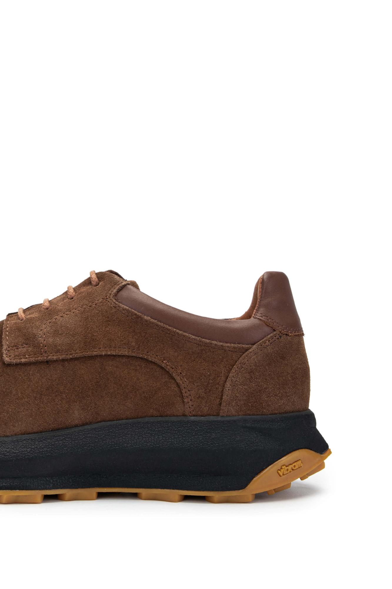 Tamer Tanca Erkek Hakiki Deri Coffee Sneakers & Spor Ayakkabı