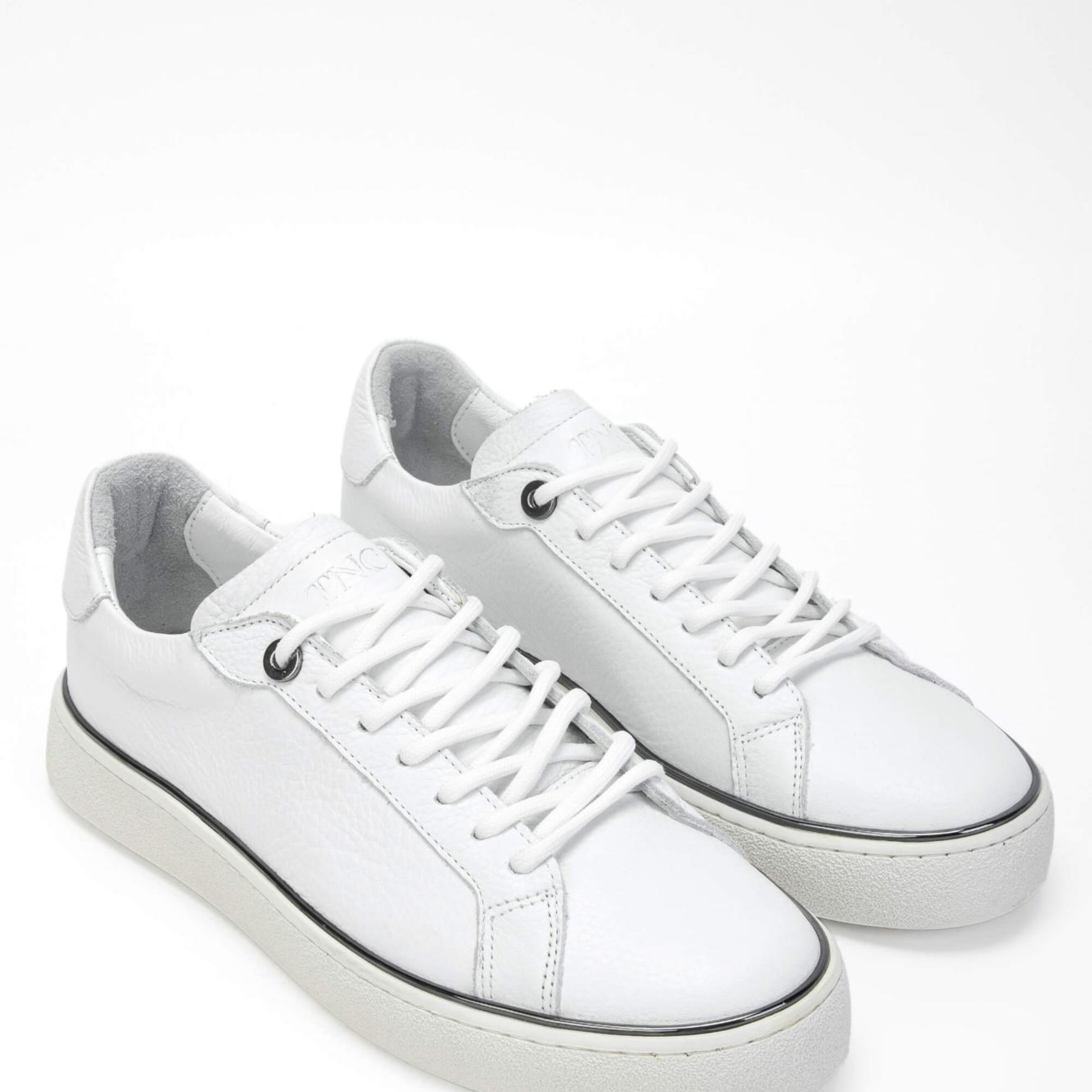 Tamer Tanca Erkek Hakiki Deri Beyaz Sneakers & Spor Ayakkabı