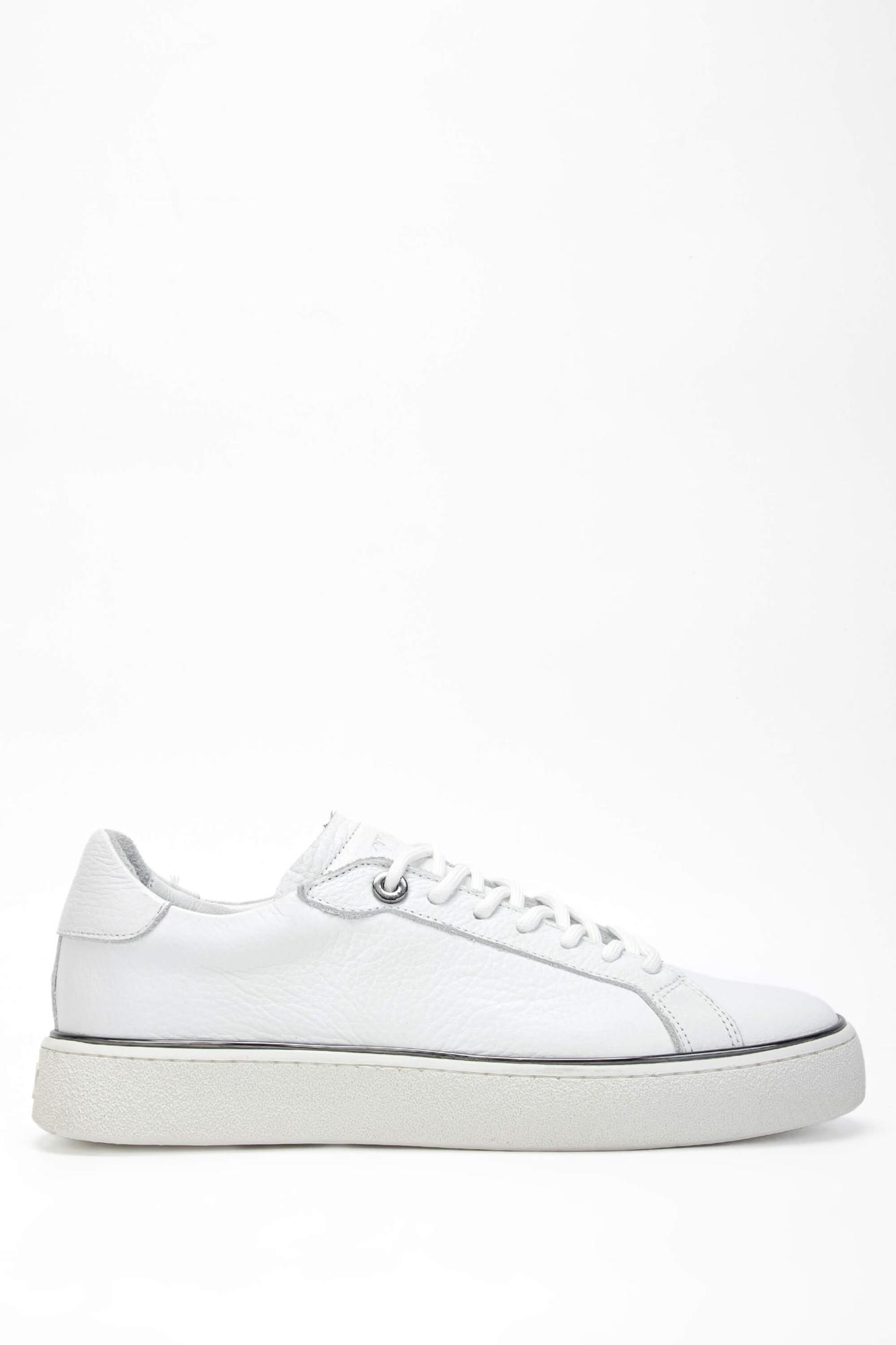 Tamer Tanca Erkek Hakiki Deri Beyaz Sneakers & Spor Ayakkabı