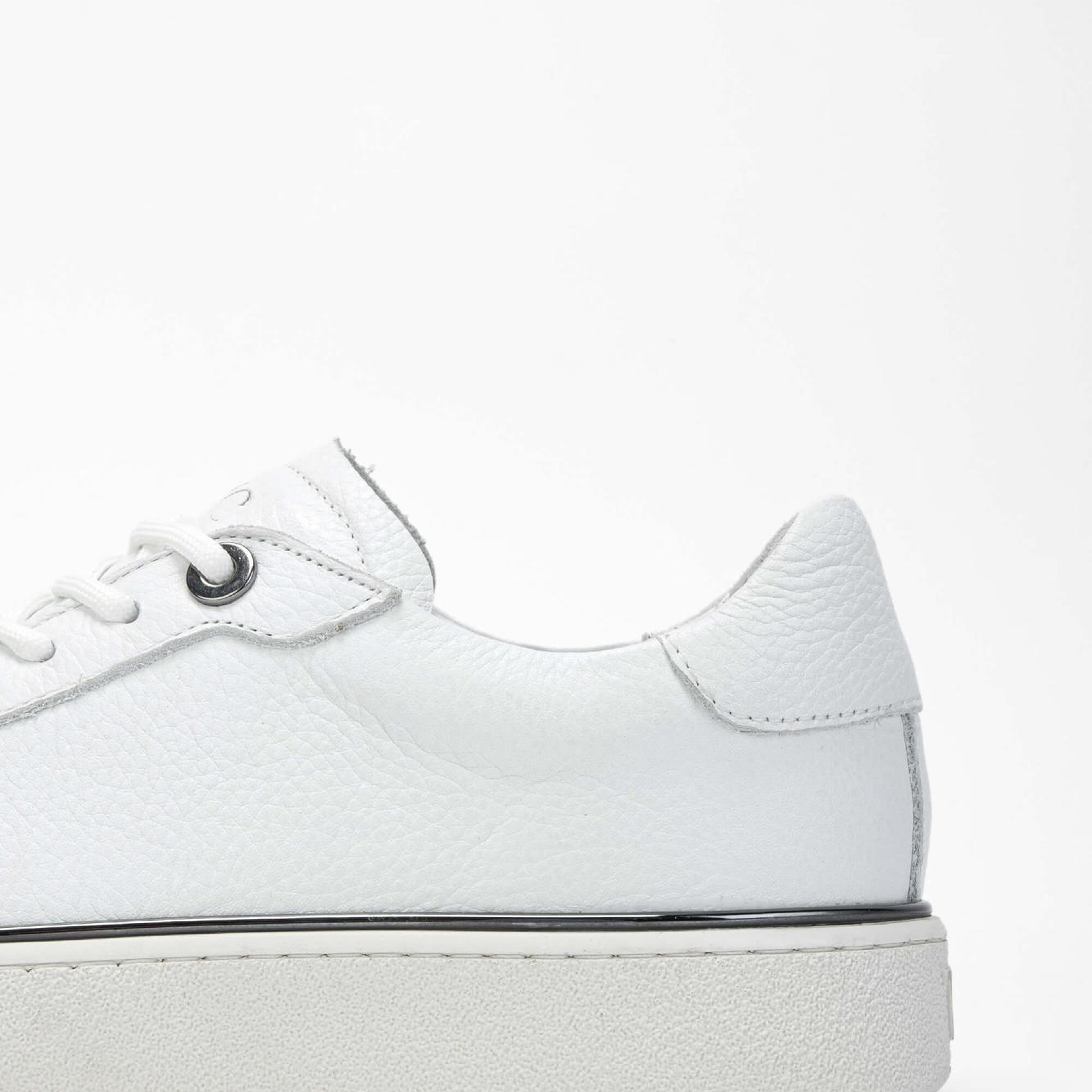 Tamer Tanca Erkek Hakiki Deri Beyaz Sneakers & Spor Ayakkabı