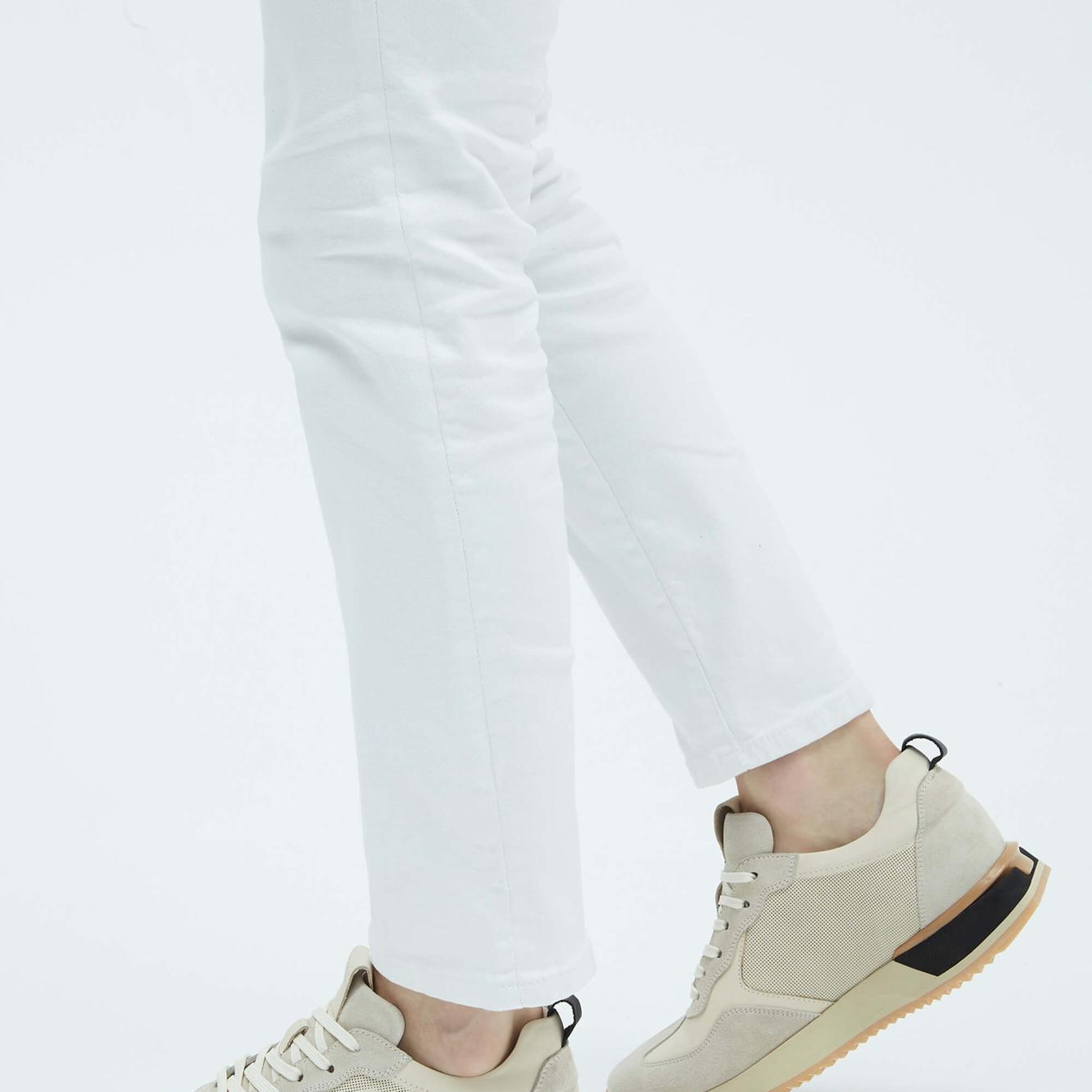 Tamer Tanca Erkek Hakiki Deri Vizon Sneakers & Spor Ayakkabı