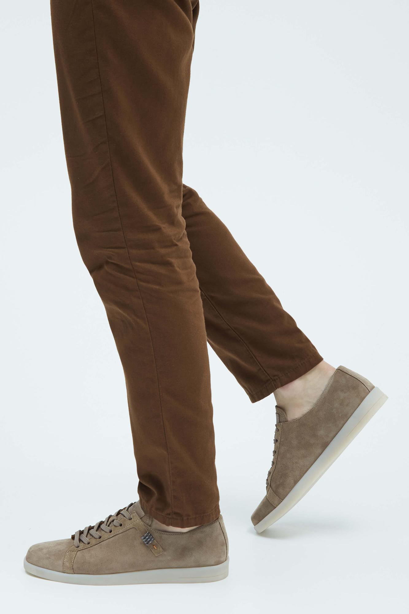 Tamer Tanca Erkek Hakiki Deri Vizon Sneakers & Spor Ayakkabı