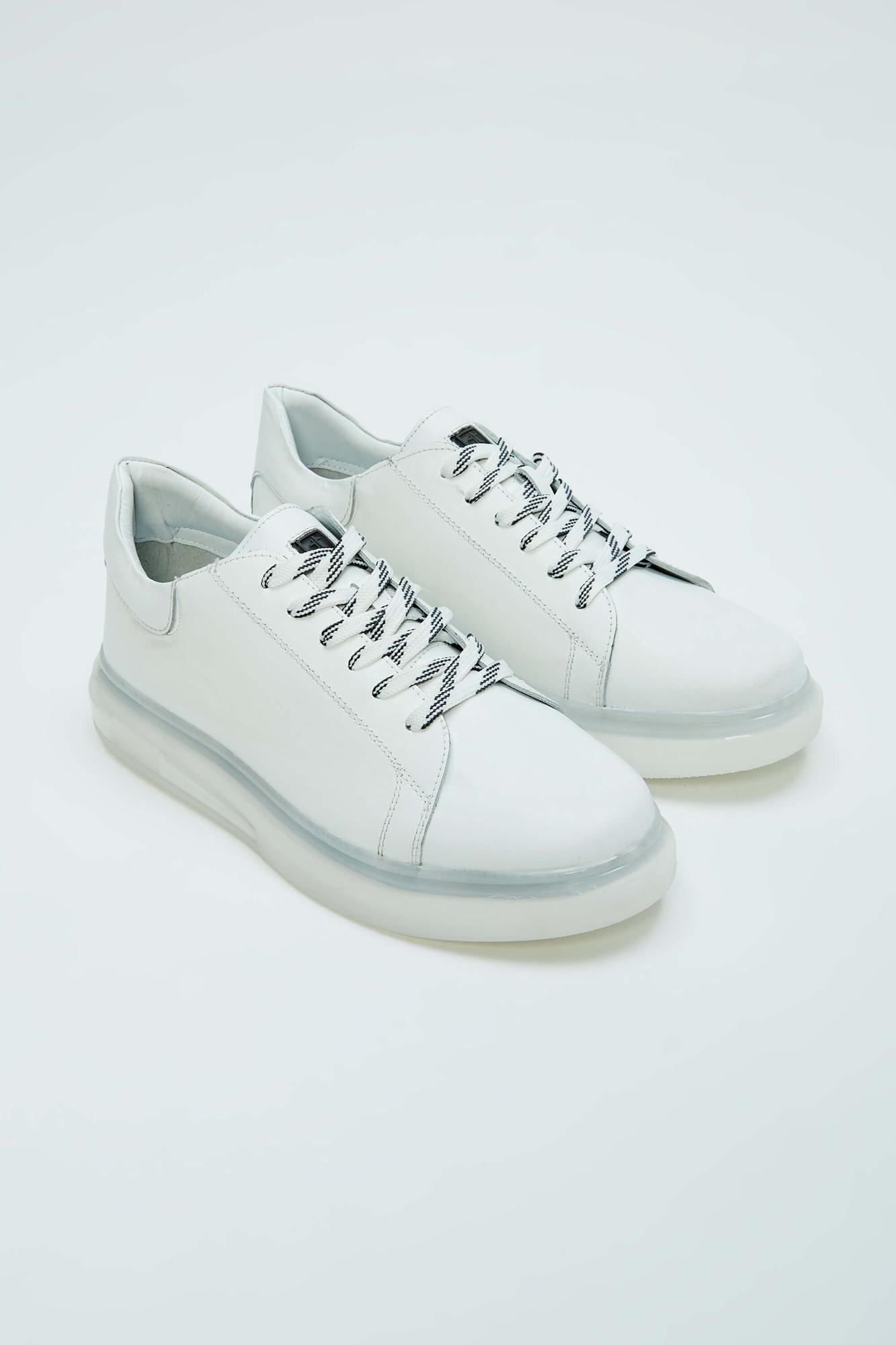 Tamer Tanca Erkek Hakiki Deri Beyaz Sneakers & Spor Ayakkabı