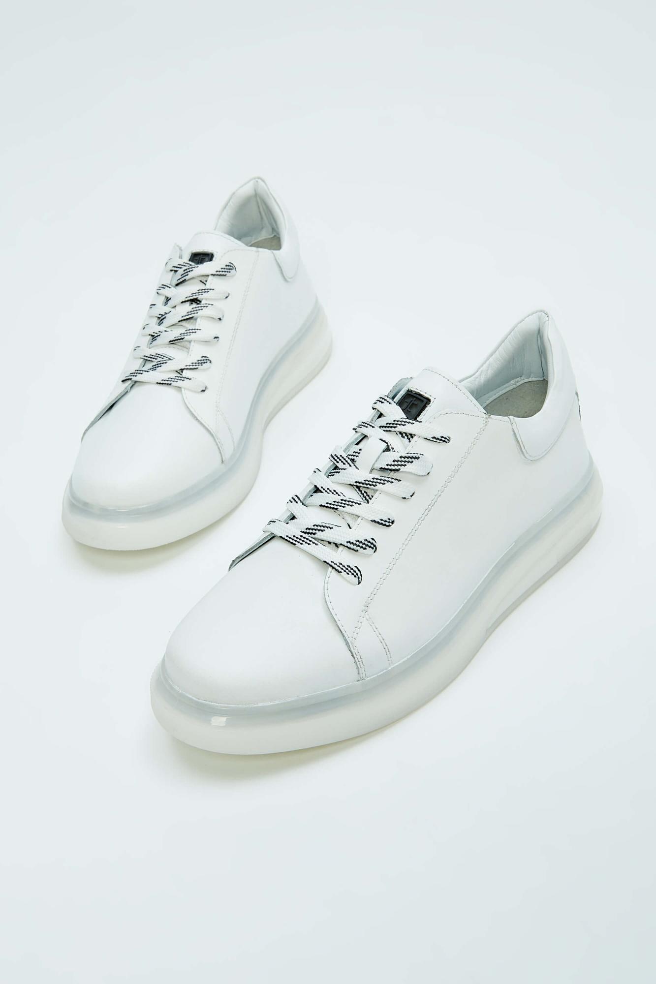 Tamer Tanca Erkek Hakiki Deri Beyaz Sneakers & Spor Ayakkabı