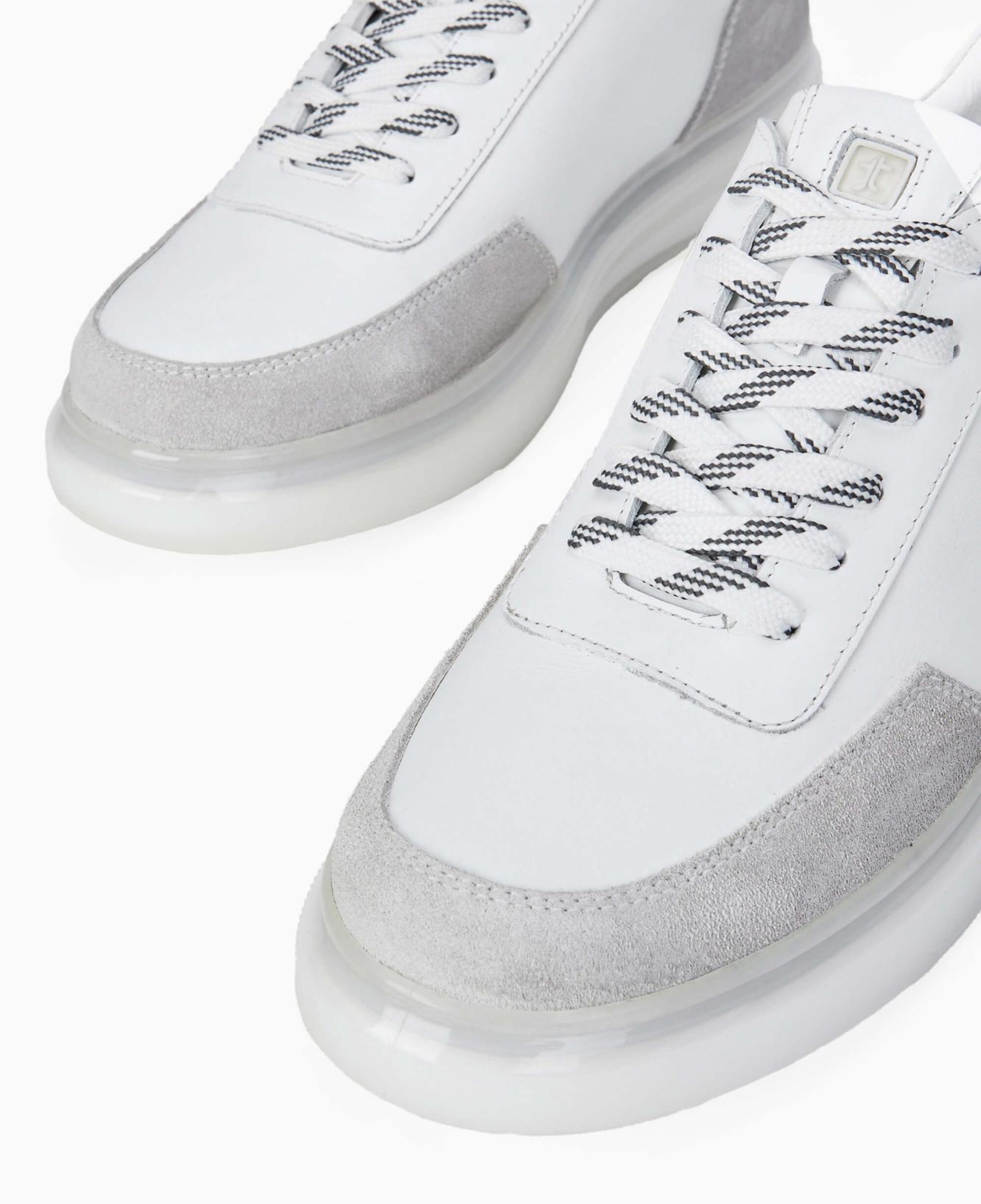 Tamer Tanca Erkek Hakiki Deri Beyaz Sneakers & Spor Ayakkabı