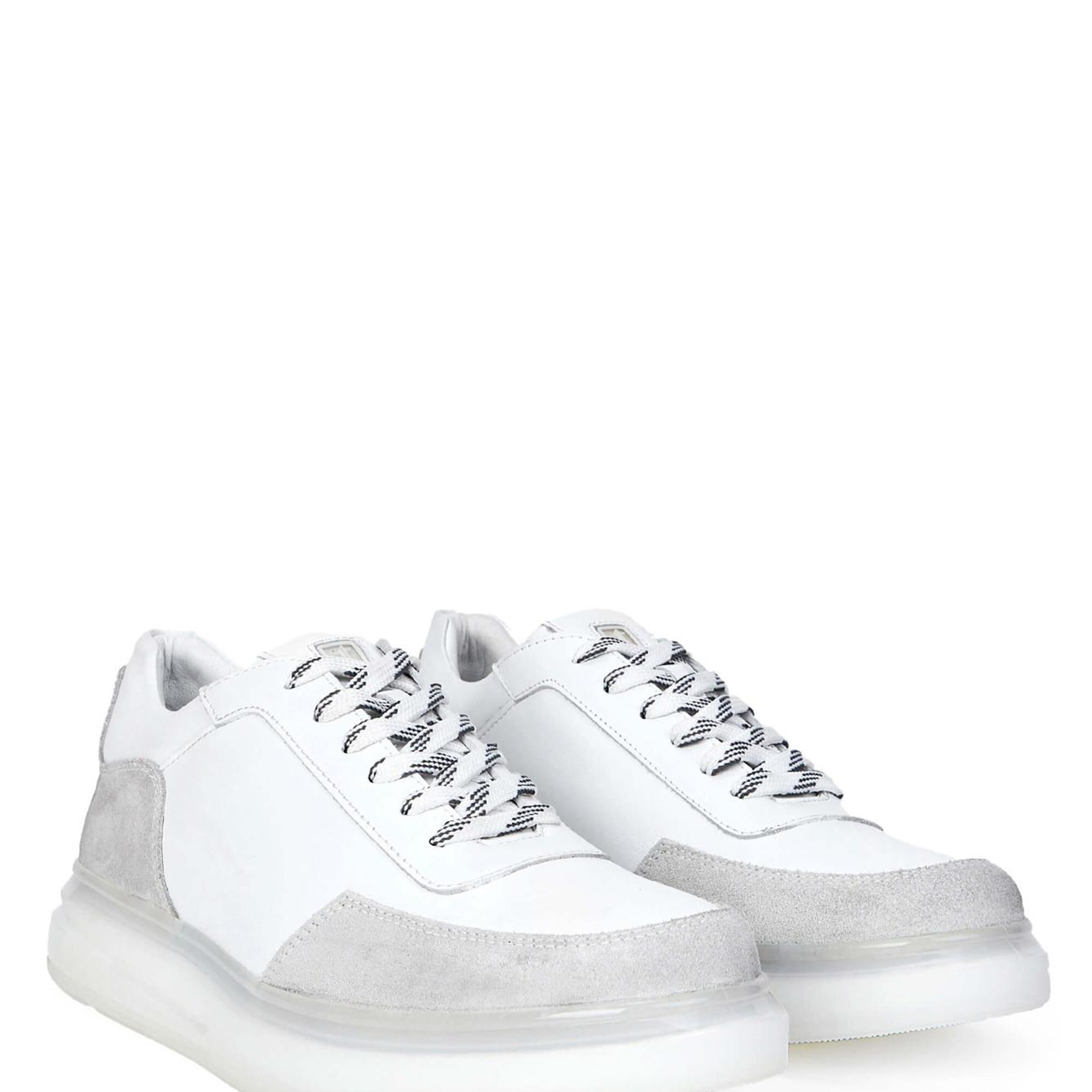 Tamer Tanca Erkek Hakiki Deri Beyaz Sneakers & Spor Ayakkabı