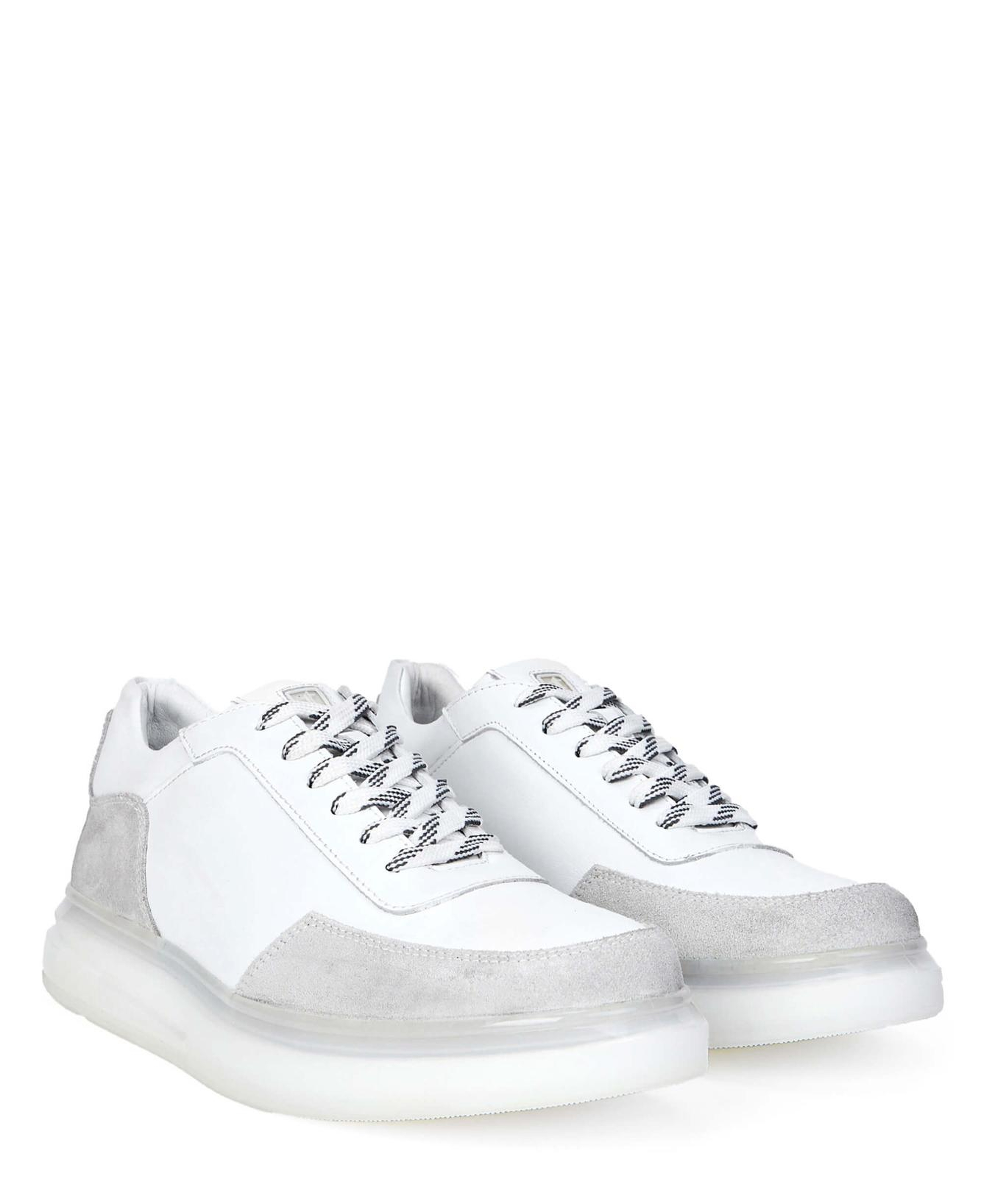 Tamer Tanca Erkek Hakiki Deri Beyaz Sneakers & Spor Ayakkabı