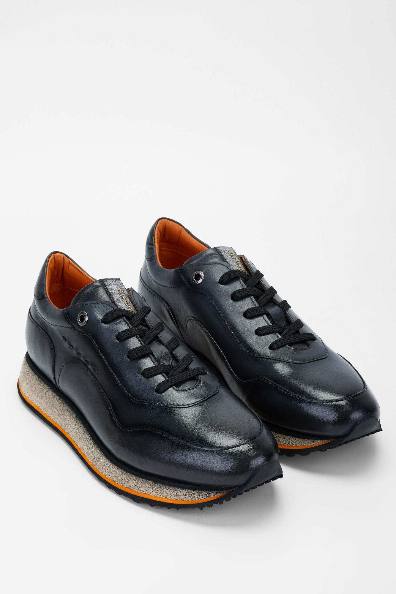 Tamer Tanca Erkek Hakiki Deri Gri Sneakers & Spor Ayakkabı