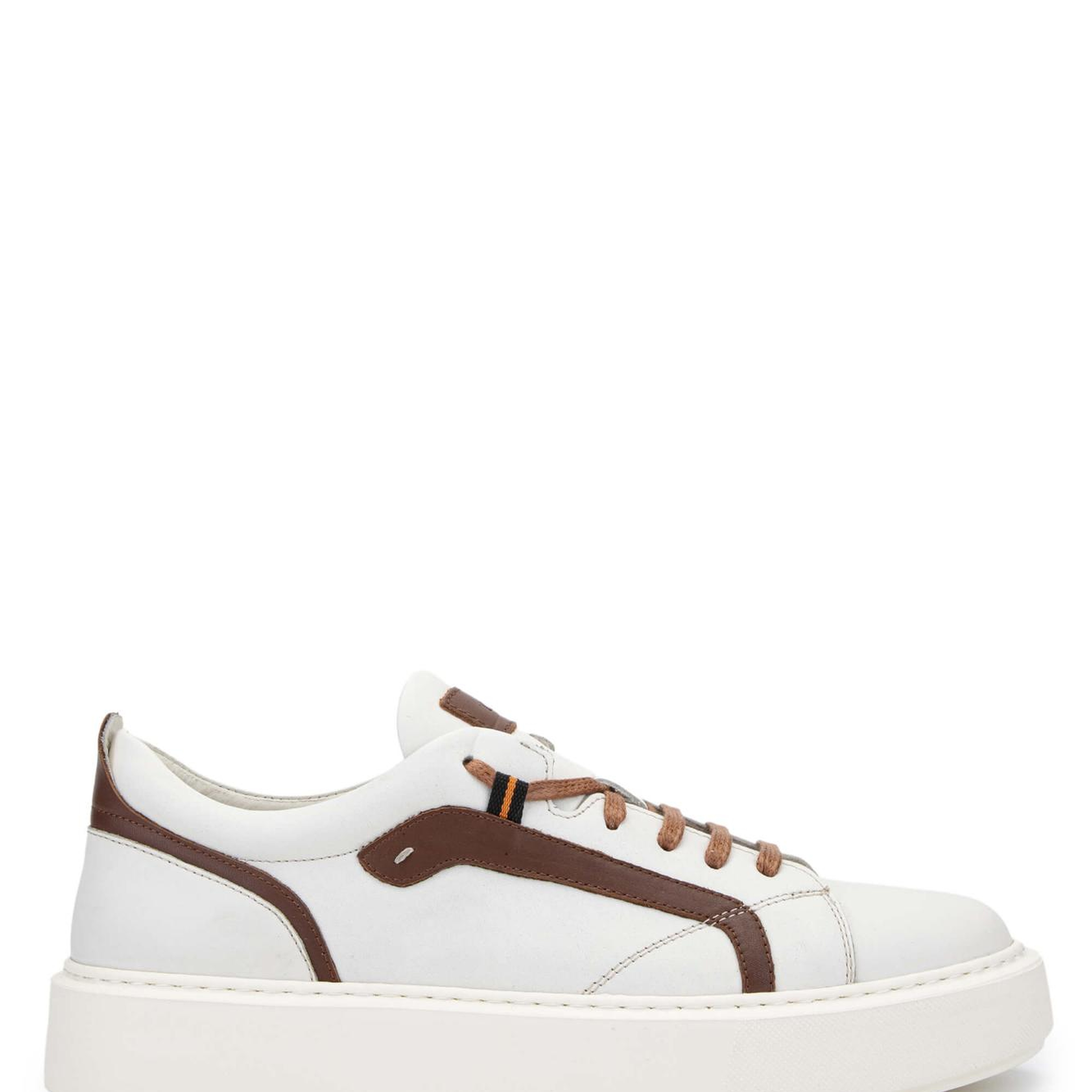 Tamer Tanca Erkek Hakiki Deri Bej Sneakers & Spor Ayakkabı