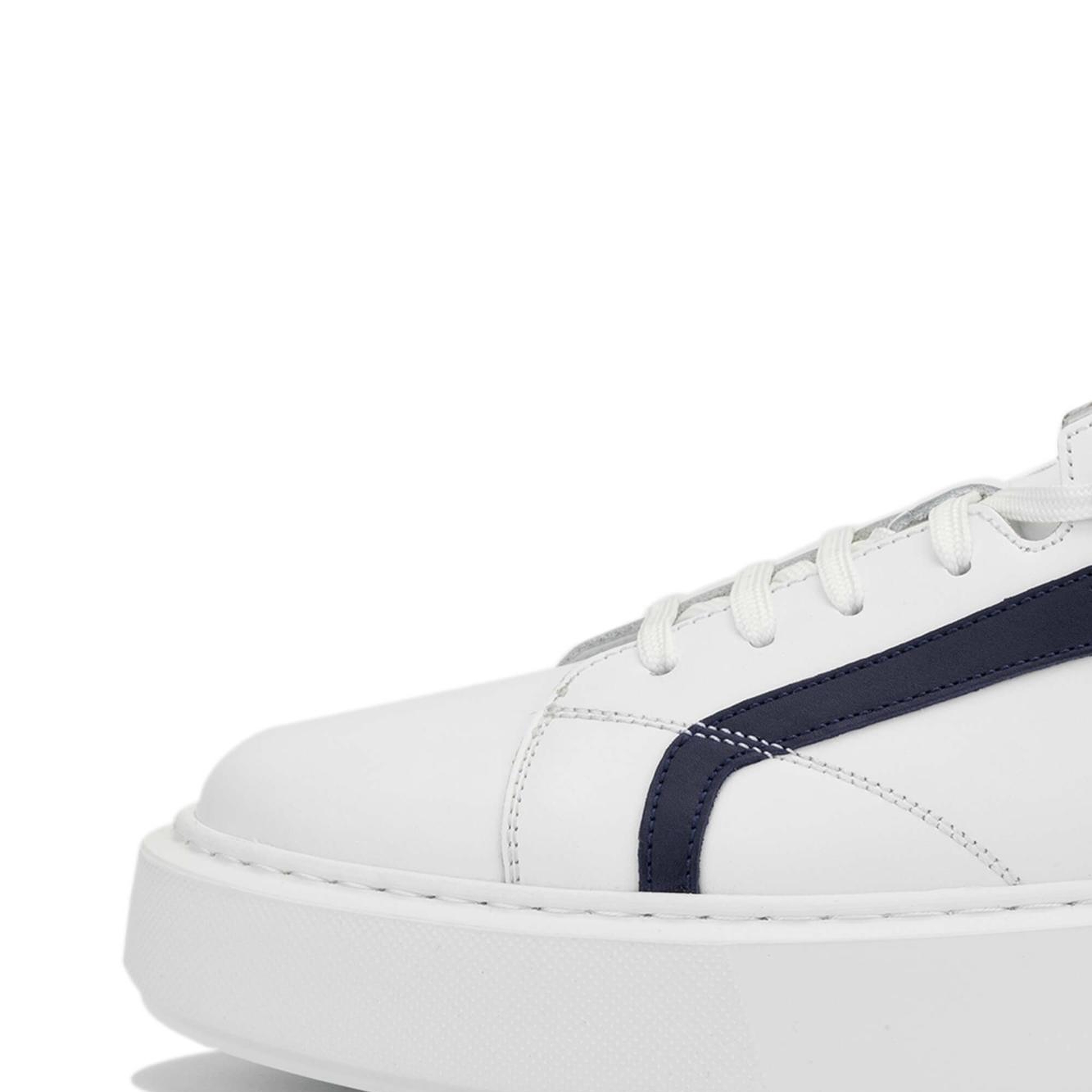 Tamer Tanca Erkek Hakiki Deri Beyaz Sneakers & Spor Ayakkabı