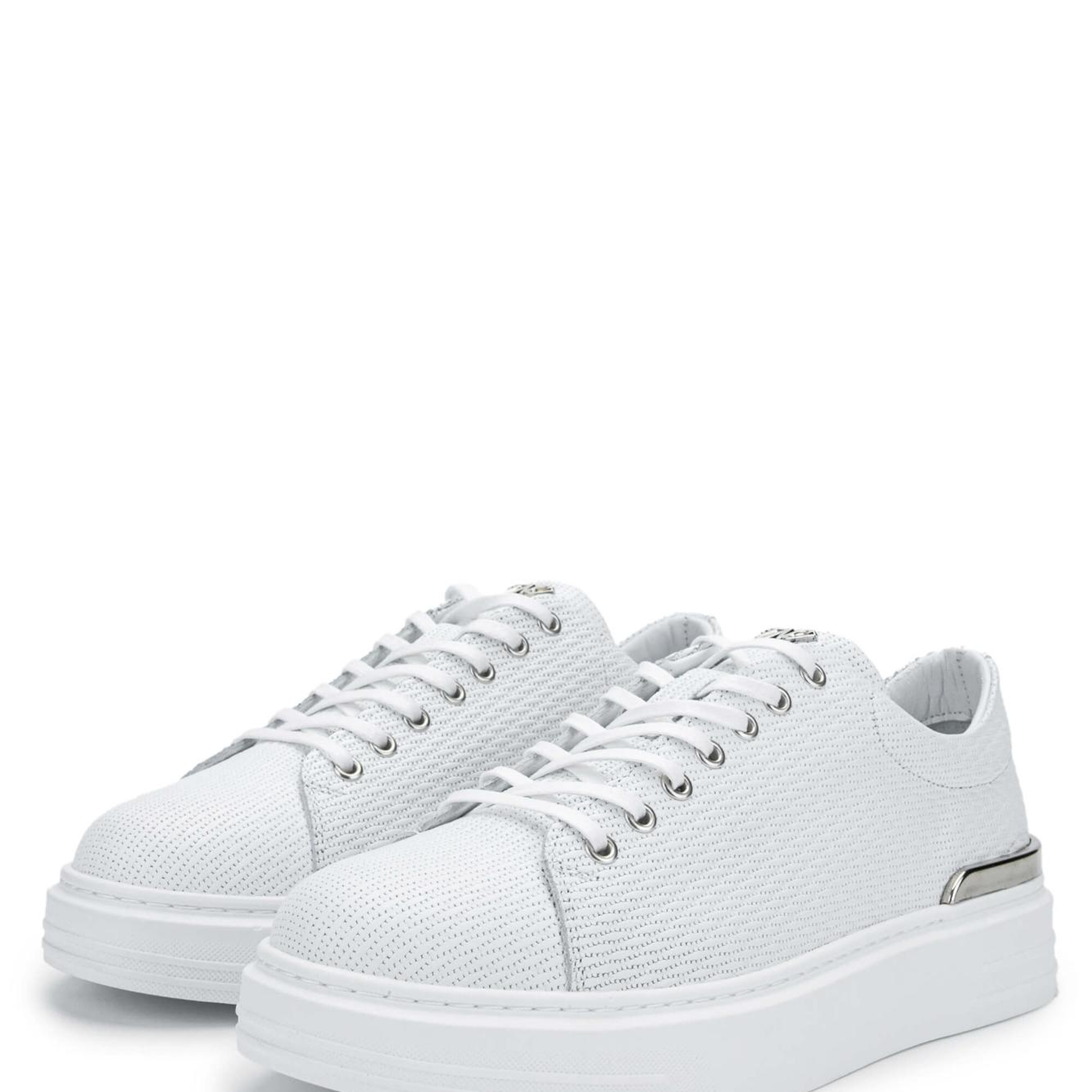 Tamer Tanca Erkek Hakiki Deri Beyaz Sneakers & Spor Ayakkabı