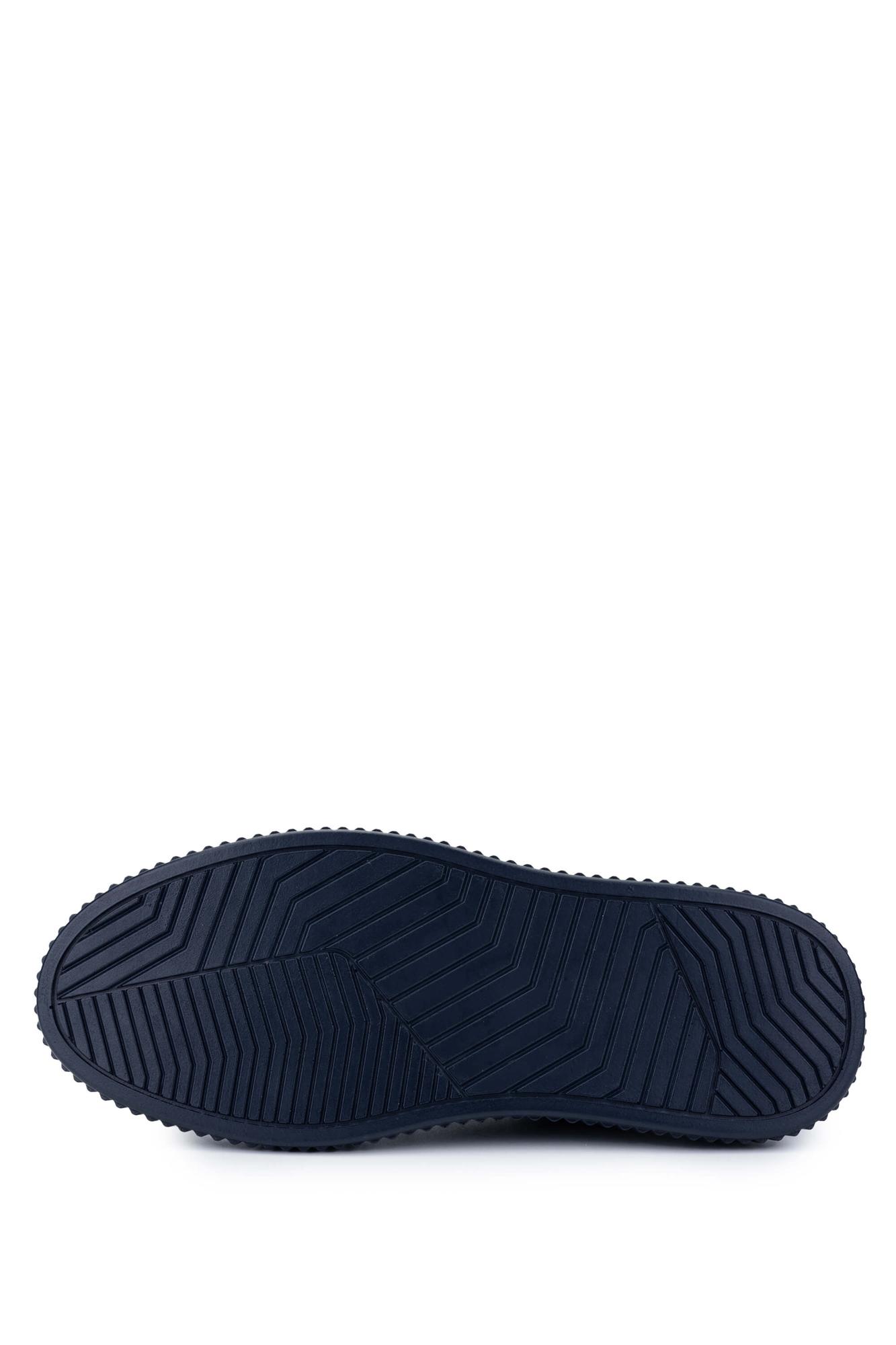 Tamer Tanca Erkek Hakiki Deri Lacivert Sneakers & Spor Ayakkabı