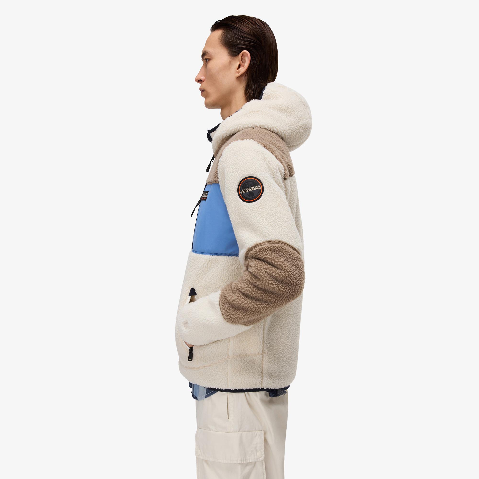 Napapijri Yupik Erkek Beyaz Sweatshirt