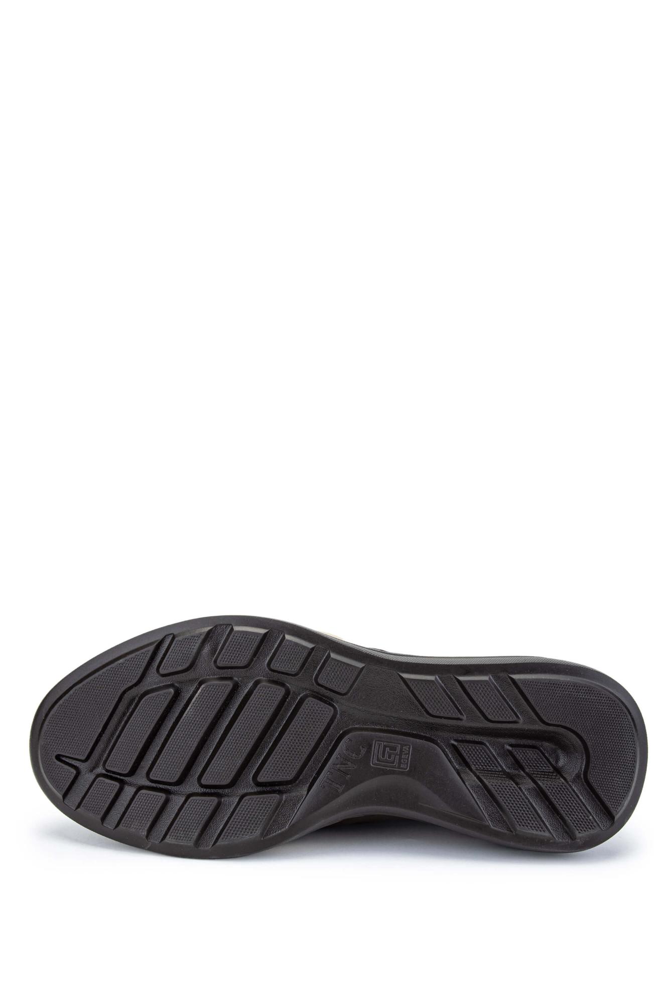 Tamer Tanca Erkek Hakiki Deri Kahverengi Sneakers & Spor Ayakkabı