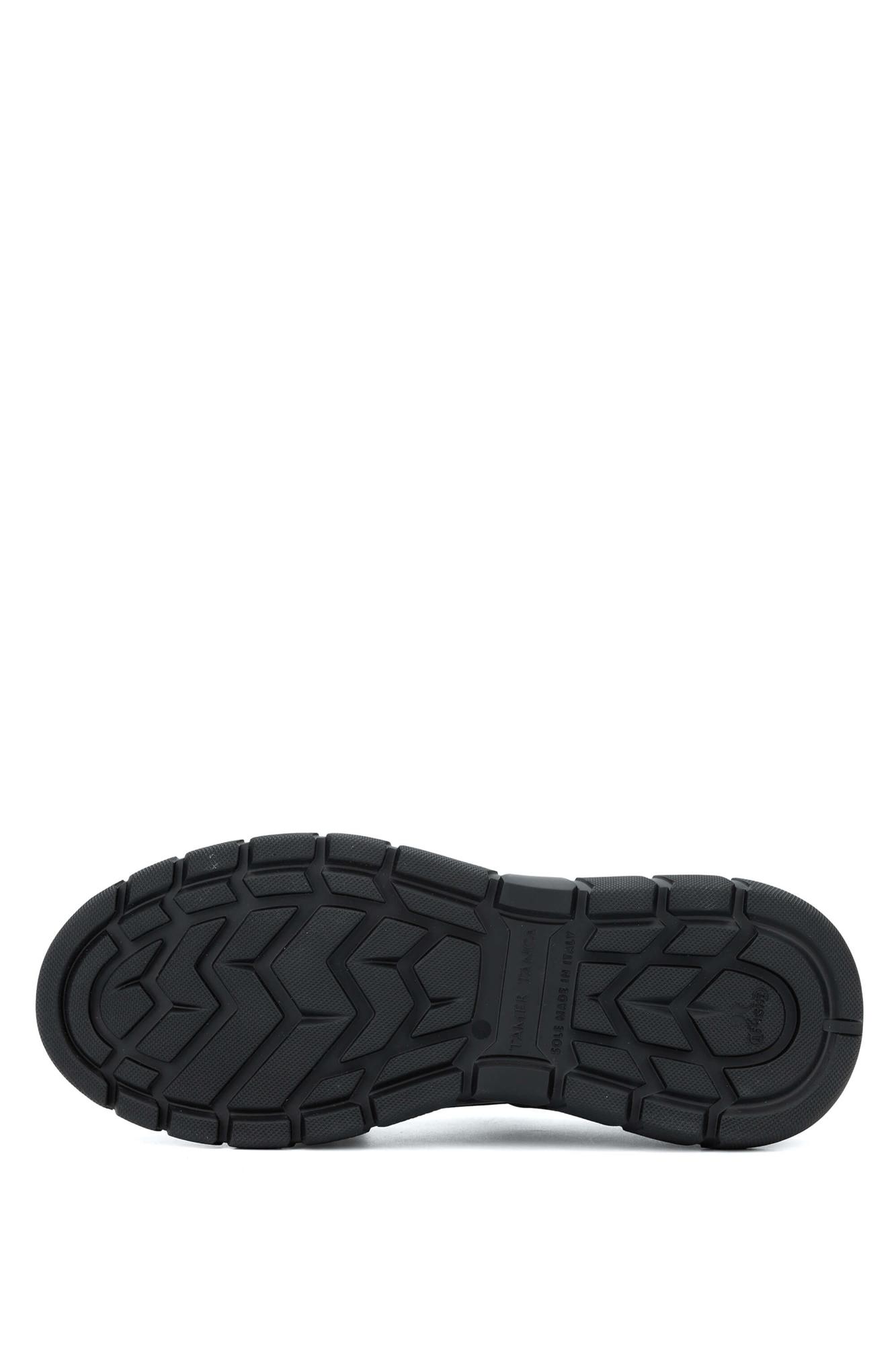 Tamer Tanca Erkek Hakiki Deri Siyah Sneakers & Spor Ayakkabı