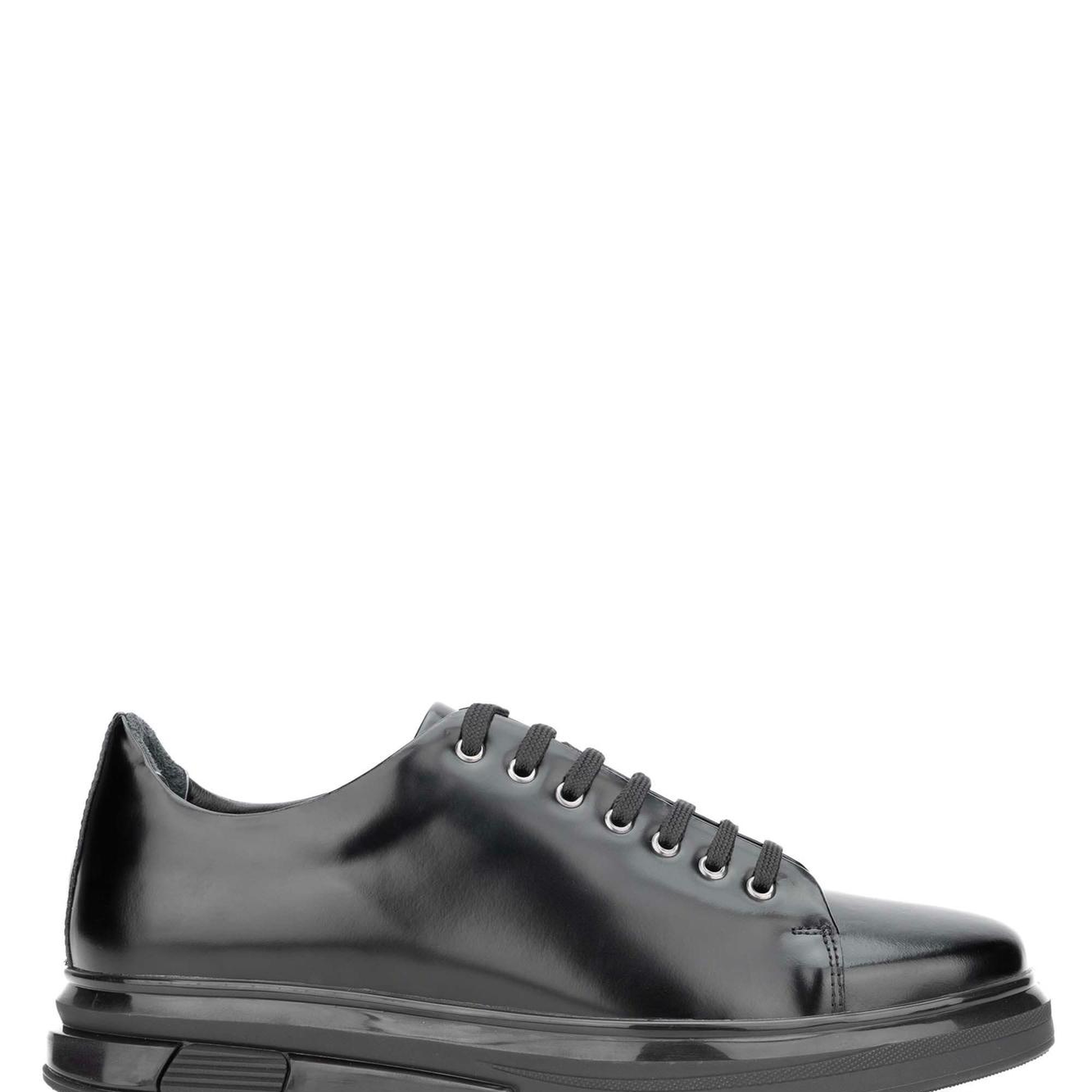 Tamer Tanca Erkek Hakiki Deri Siyah Açma Sneakers & Spor Ayakkabı