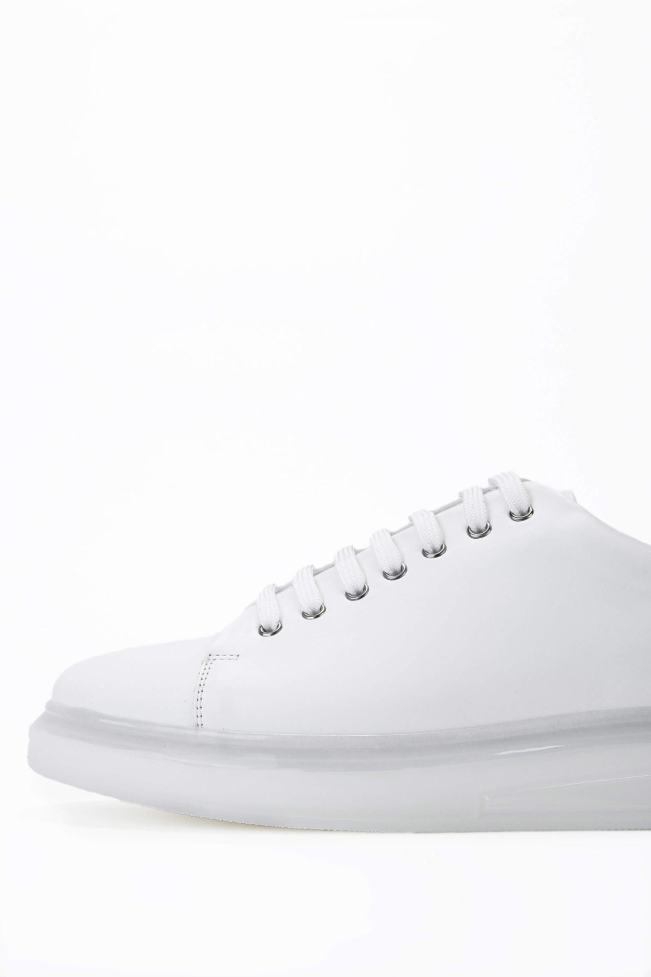 Tamer Tanca Erkek Hakiki Deri Beyaz Sneakers & Spor Ayakkabı