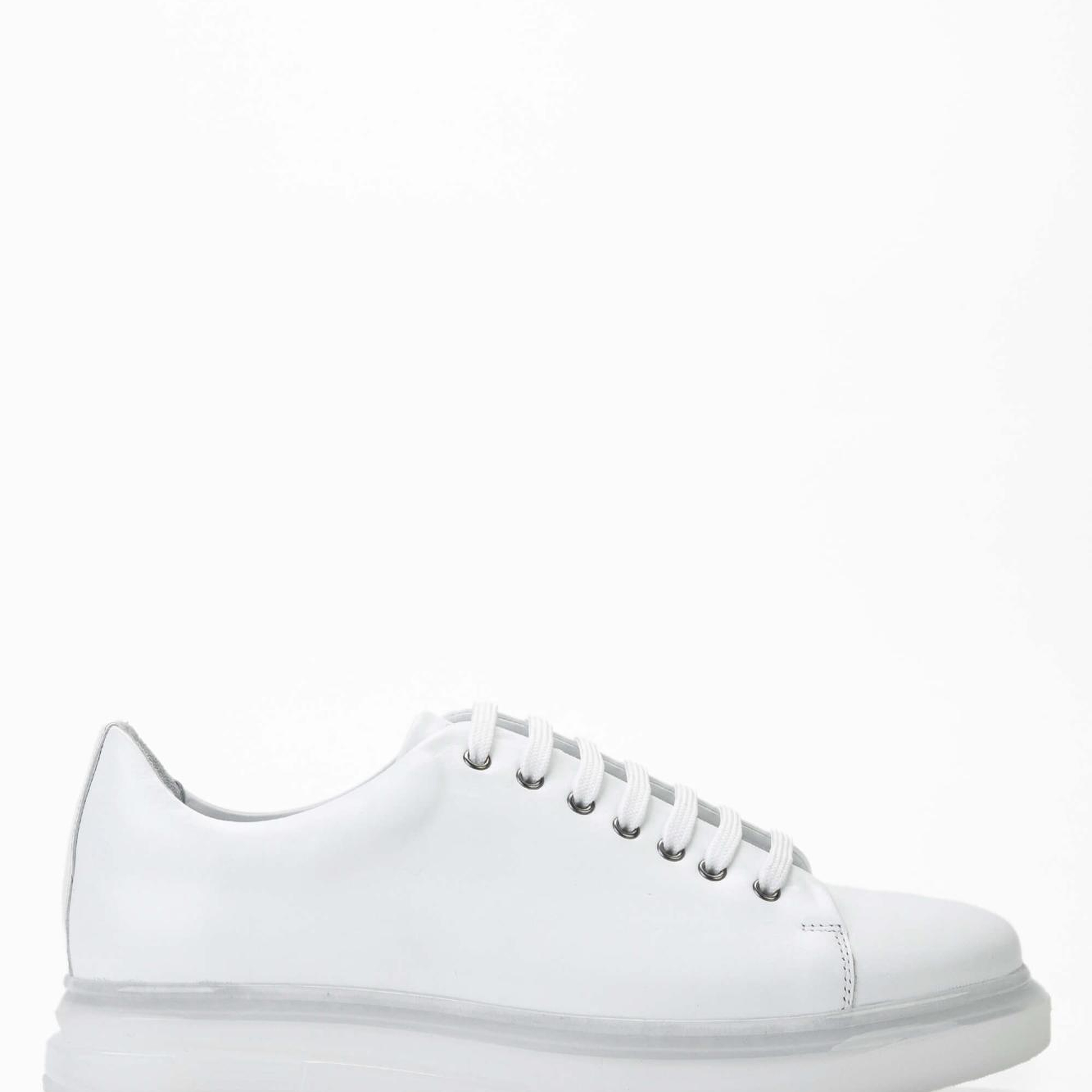 Tamer Tanca Erkek Hakiki Deri Beyaz Sneakers & Spor Ayakkabı