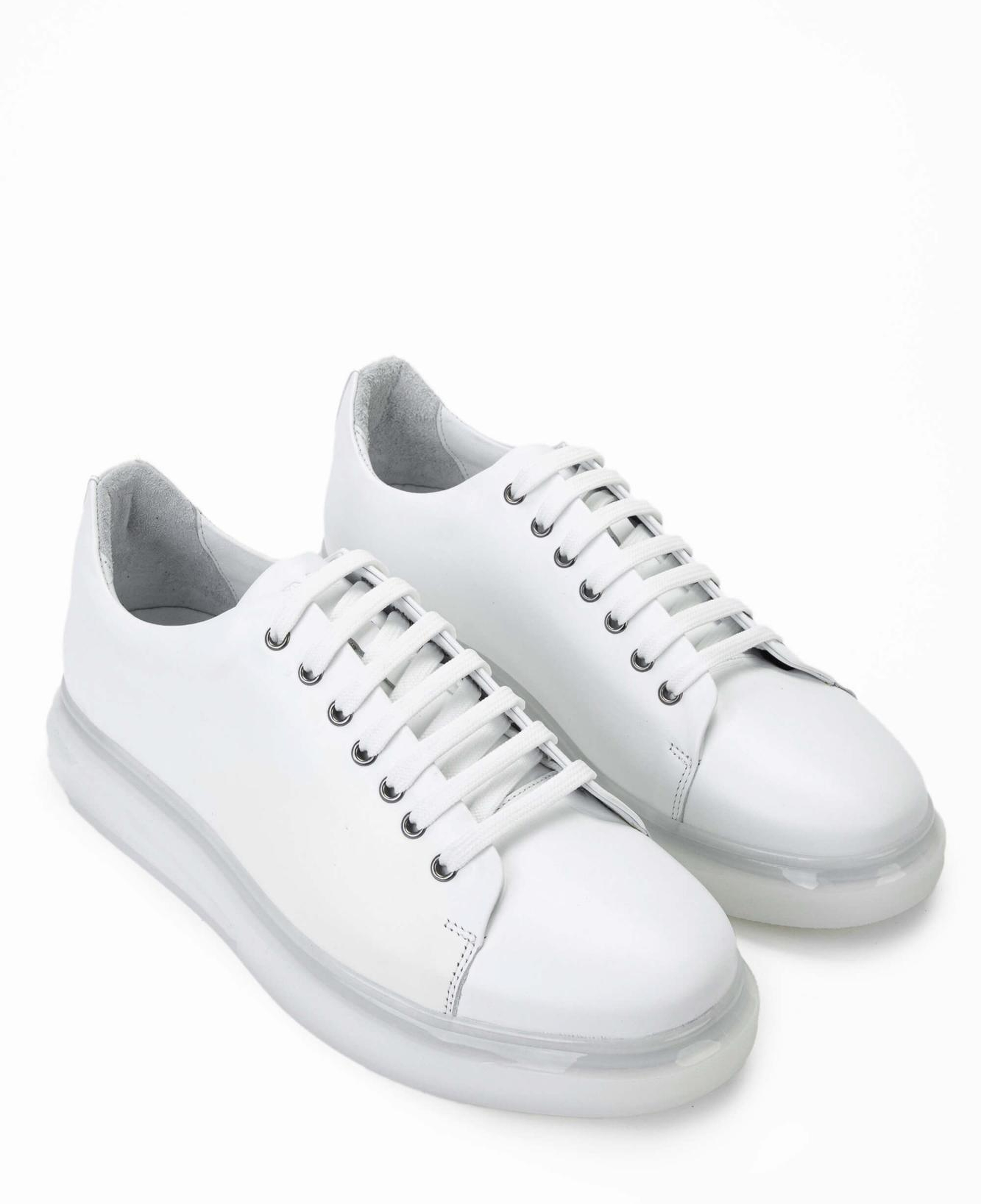 Tamer Tanca Erkek Hakiki Deri Beyaz Sneakers & Spor Ayakkabı