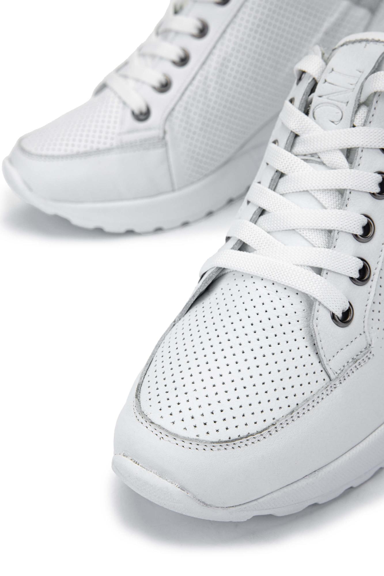 Tamer Tanca Kadın Hakiki Deri Beyaz Sneakers & Spor Ayakkabı