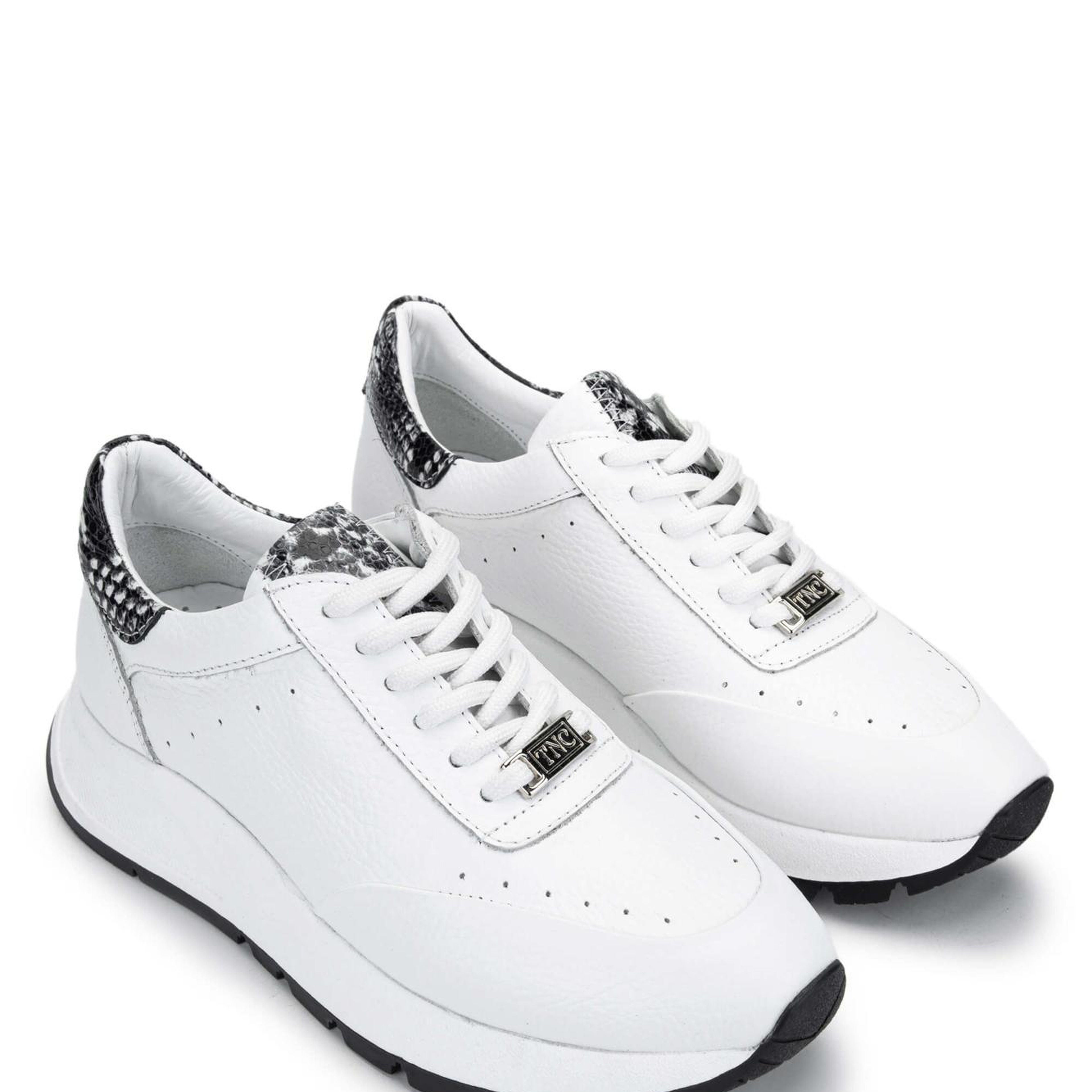 Tamer Tanca Kadın Hakiki Deri Beyaz Sneakers & Spor Ayakkabı