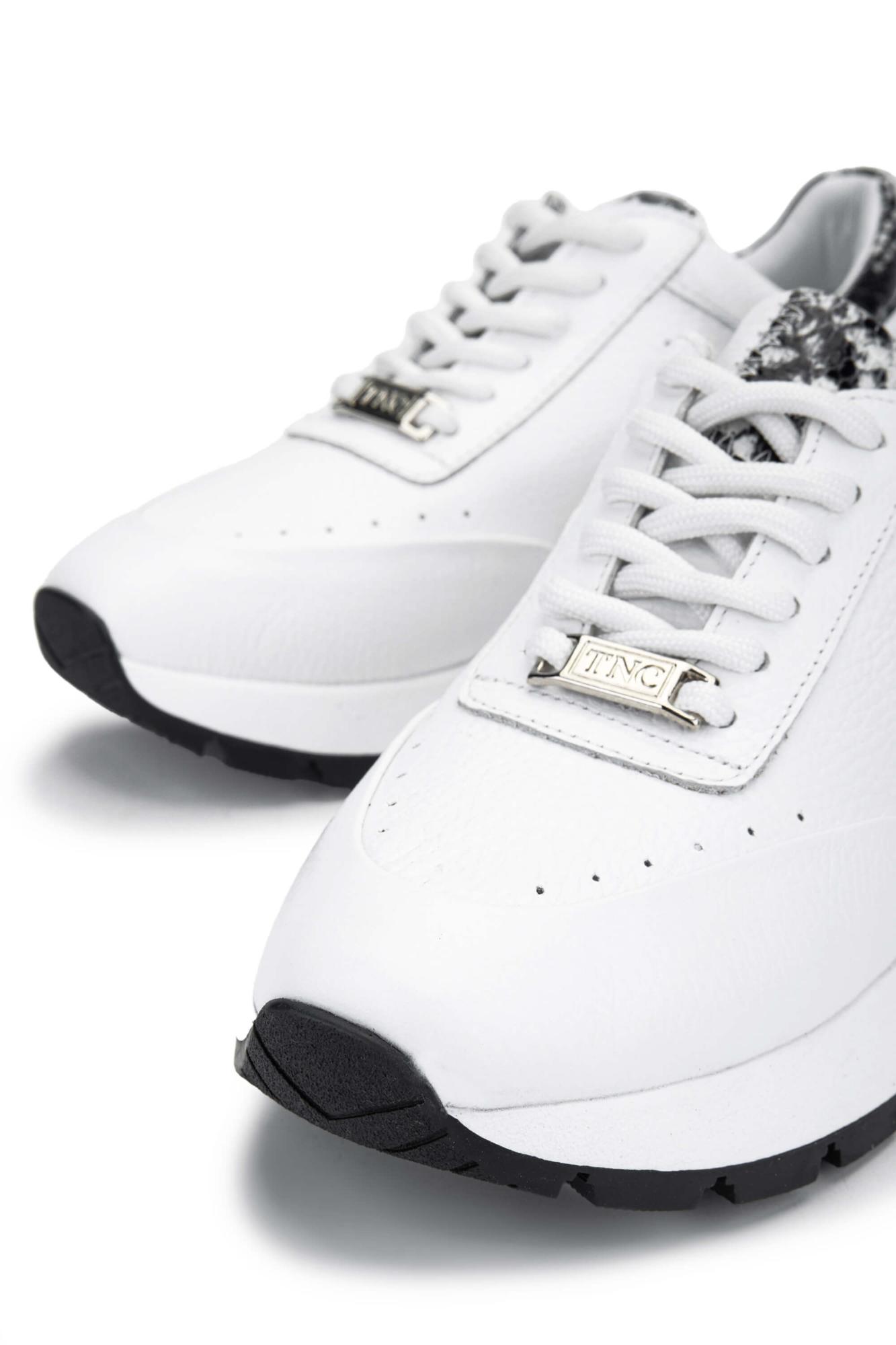 Tamer Tanca Kadın Hakiki Deri Beyaz Sneakers & Spor Ayakkabı