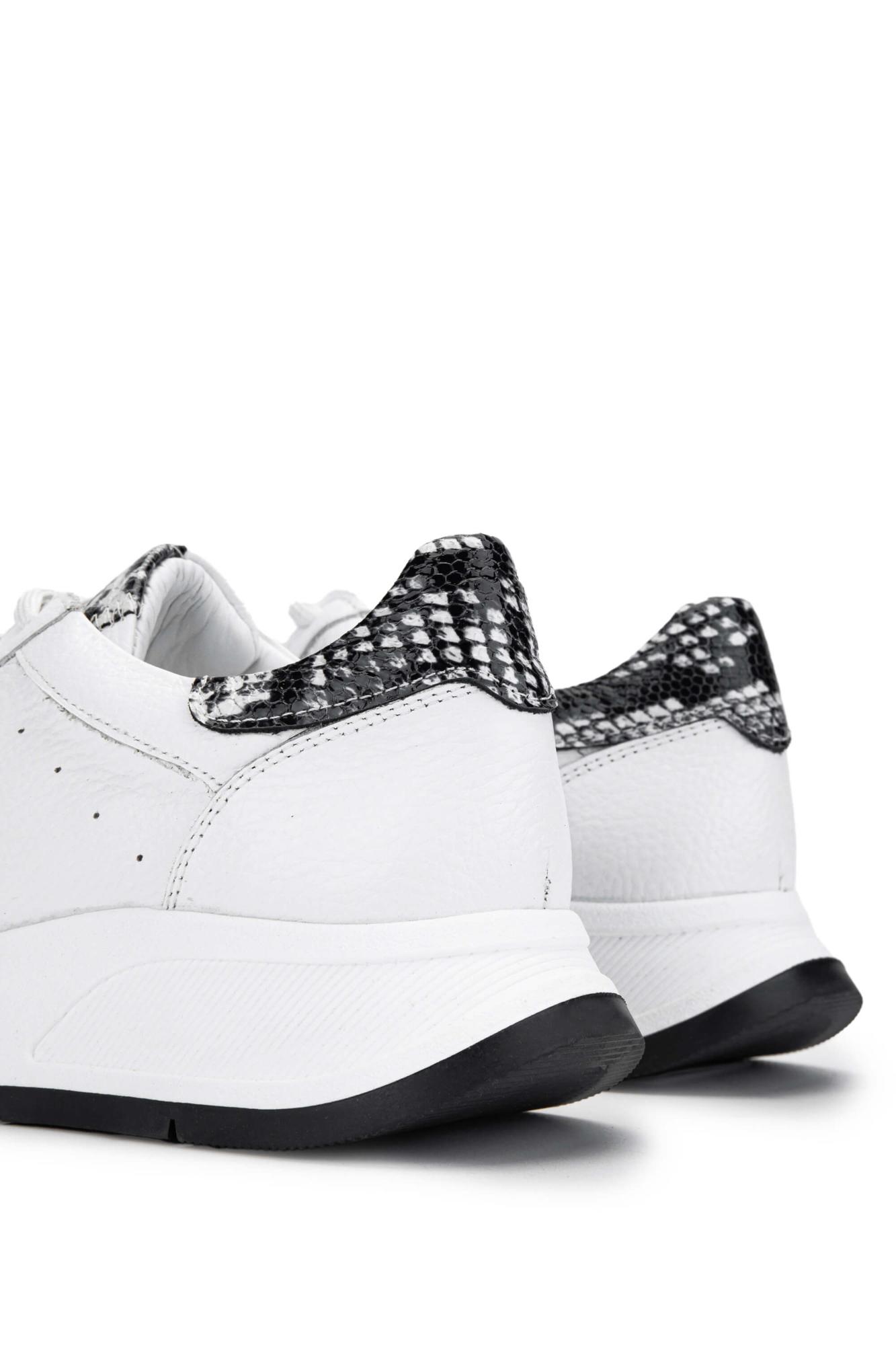 Tamer Tanca Kadın Hakiki Deri Beyaz Sneakers & Spor Ayakkabı