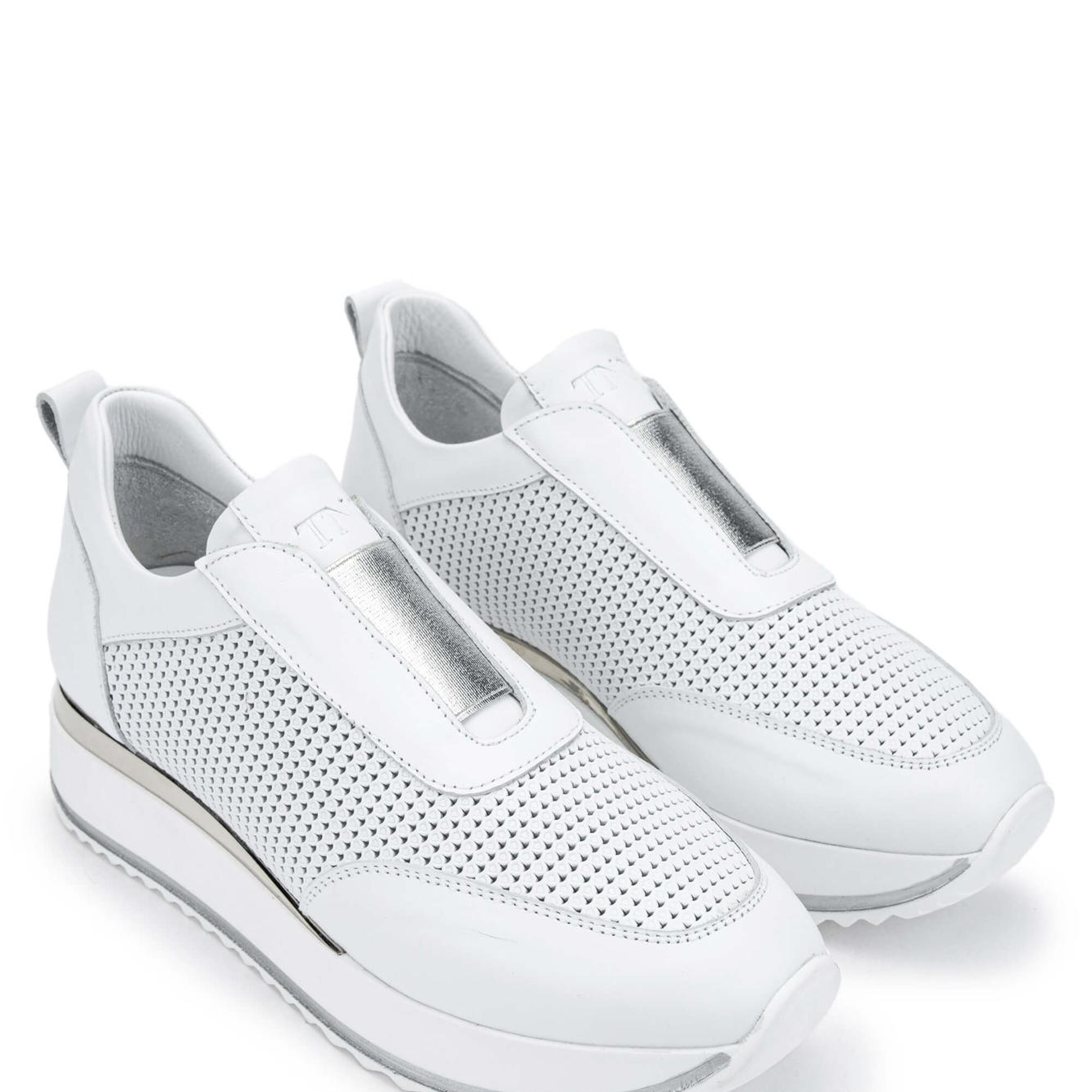 Tamer Tanca Kadın Hakiki Deri Beyaz Sneakers & Spor Ayakkabı